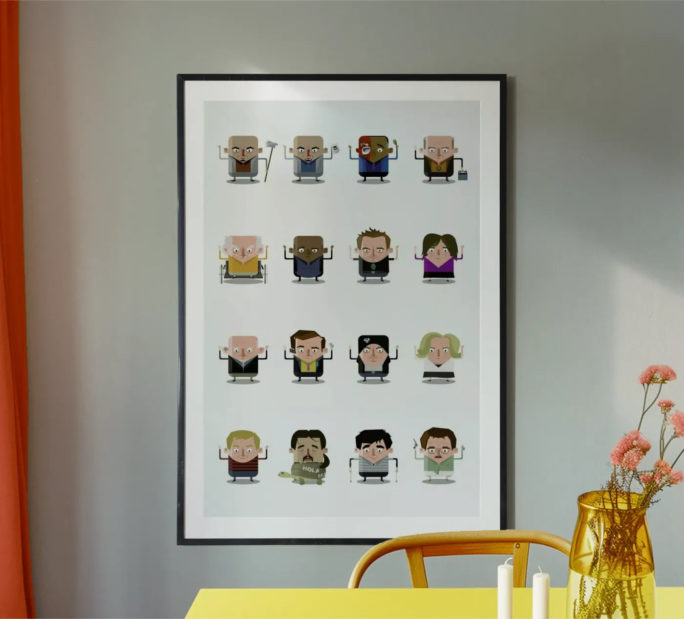 Breaking Bad poster by Ballooon
