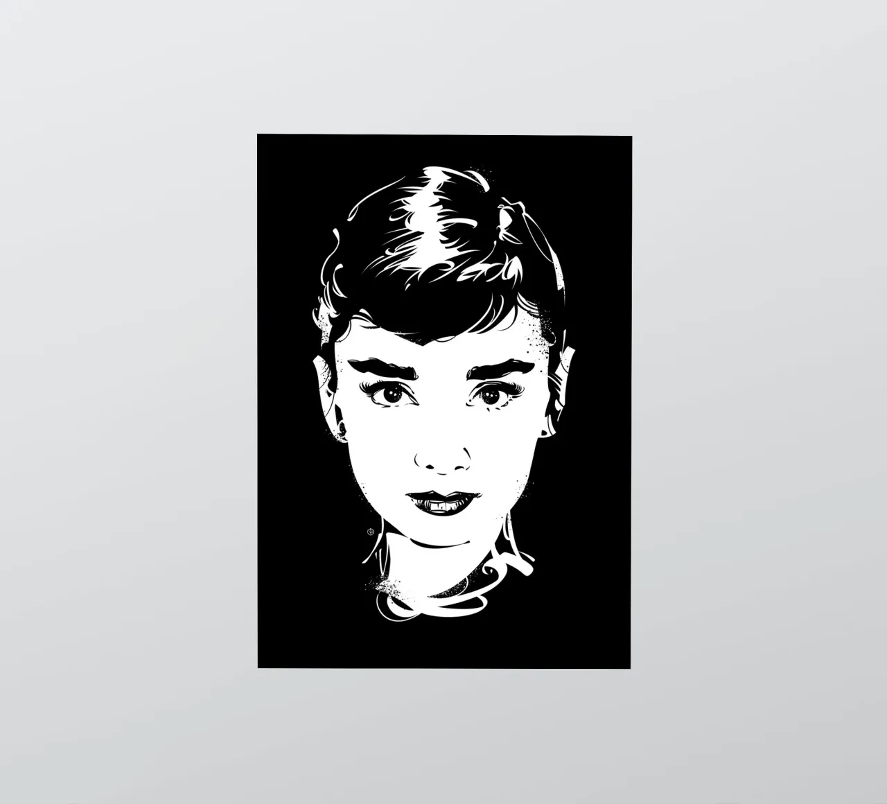 Audrey Hepburn Sticker von nabakumov