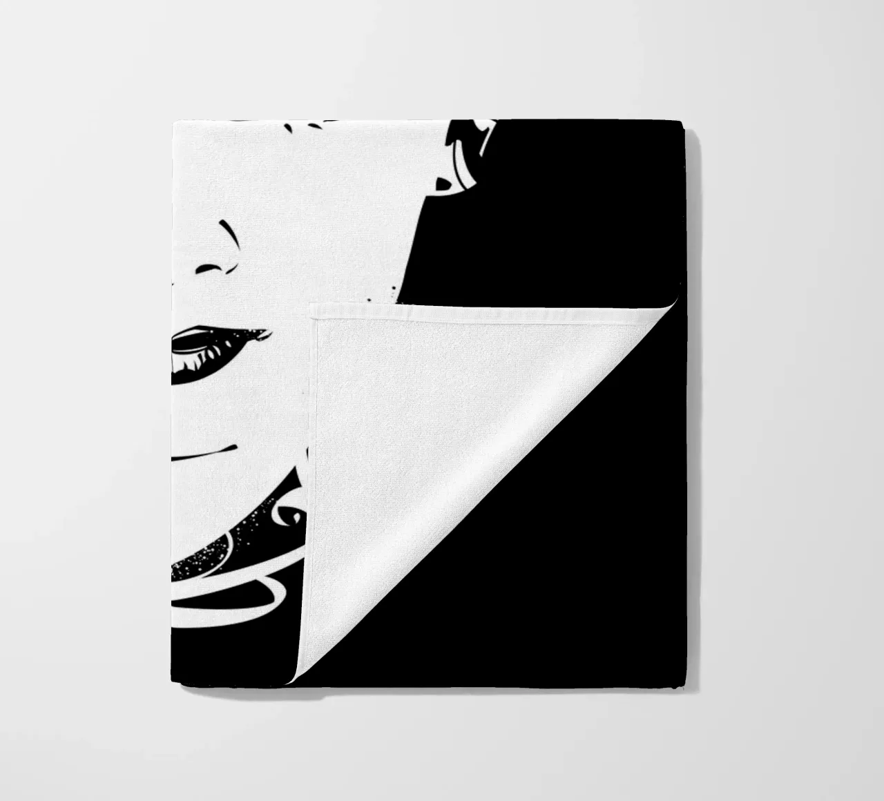 Audrey Hepburn beach towel by nabakumov
