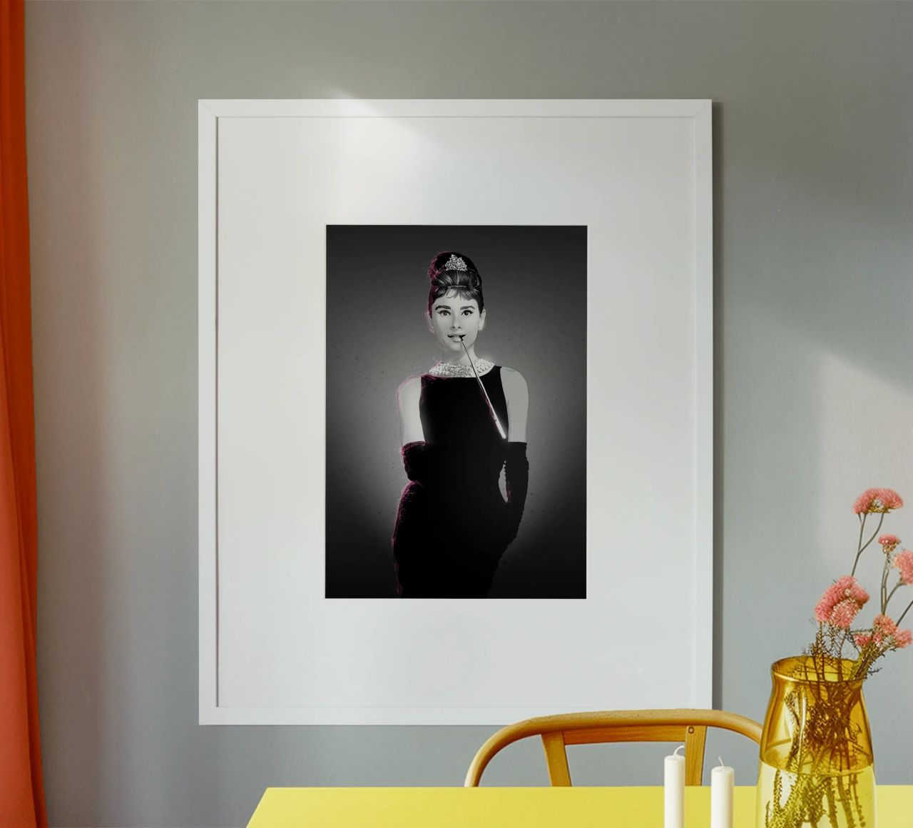 Audrey Hepburn Poster von nabakumov