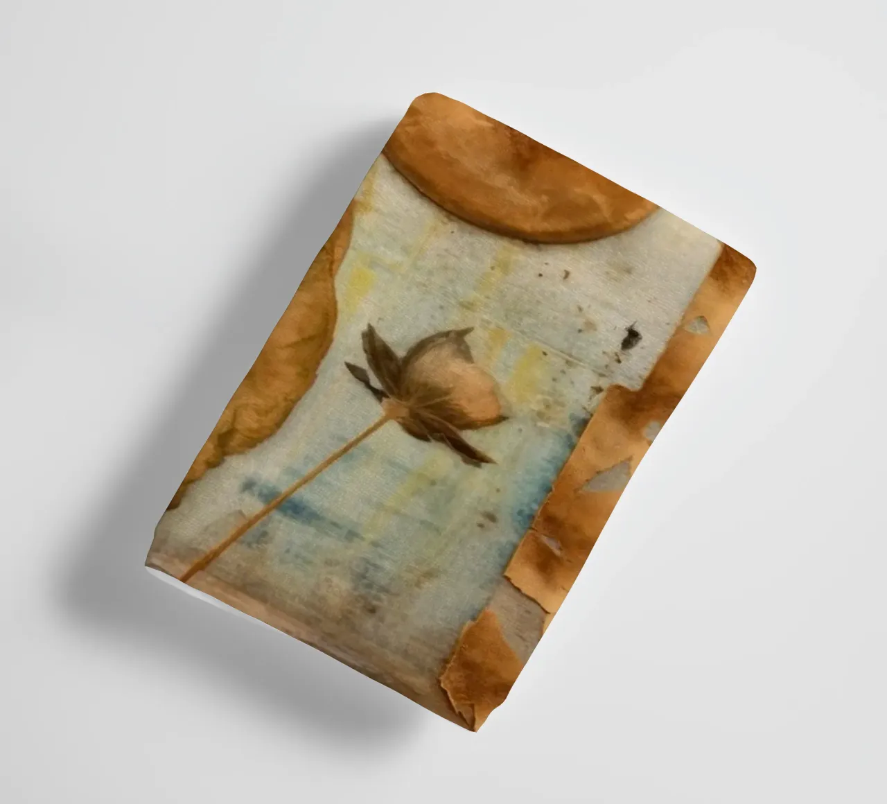 Geometria della natura in oro asciugamano da bagno da Modern Muse