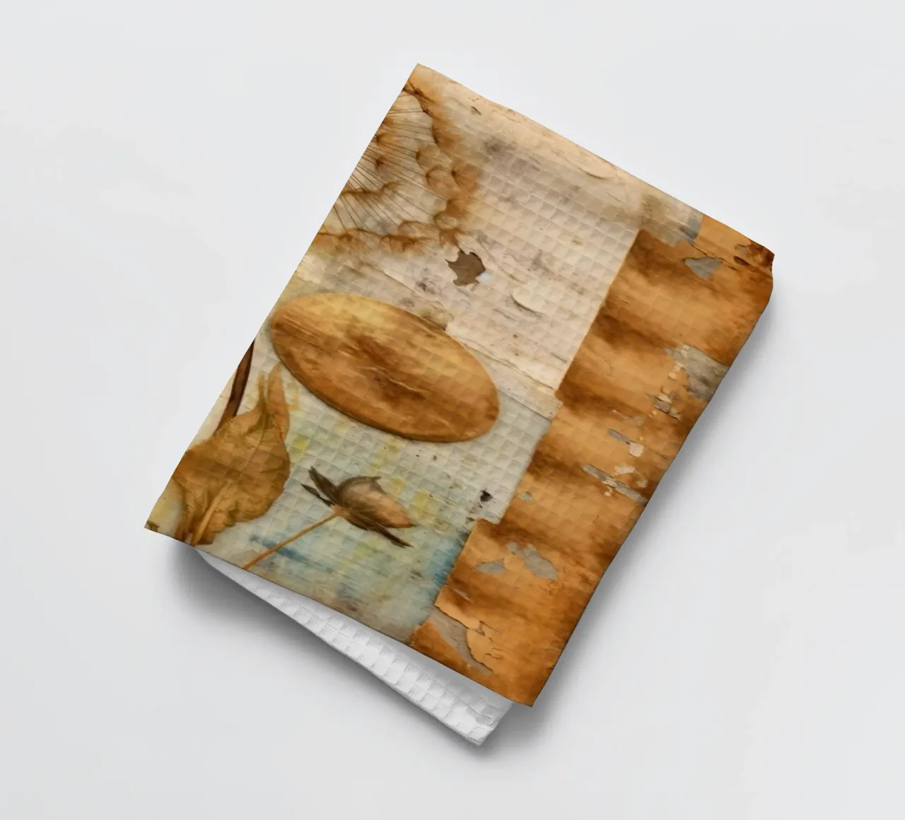 Geometria della natura in oro canovaccio da cucina da Modern Muse