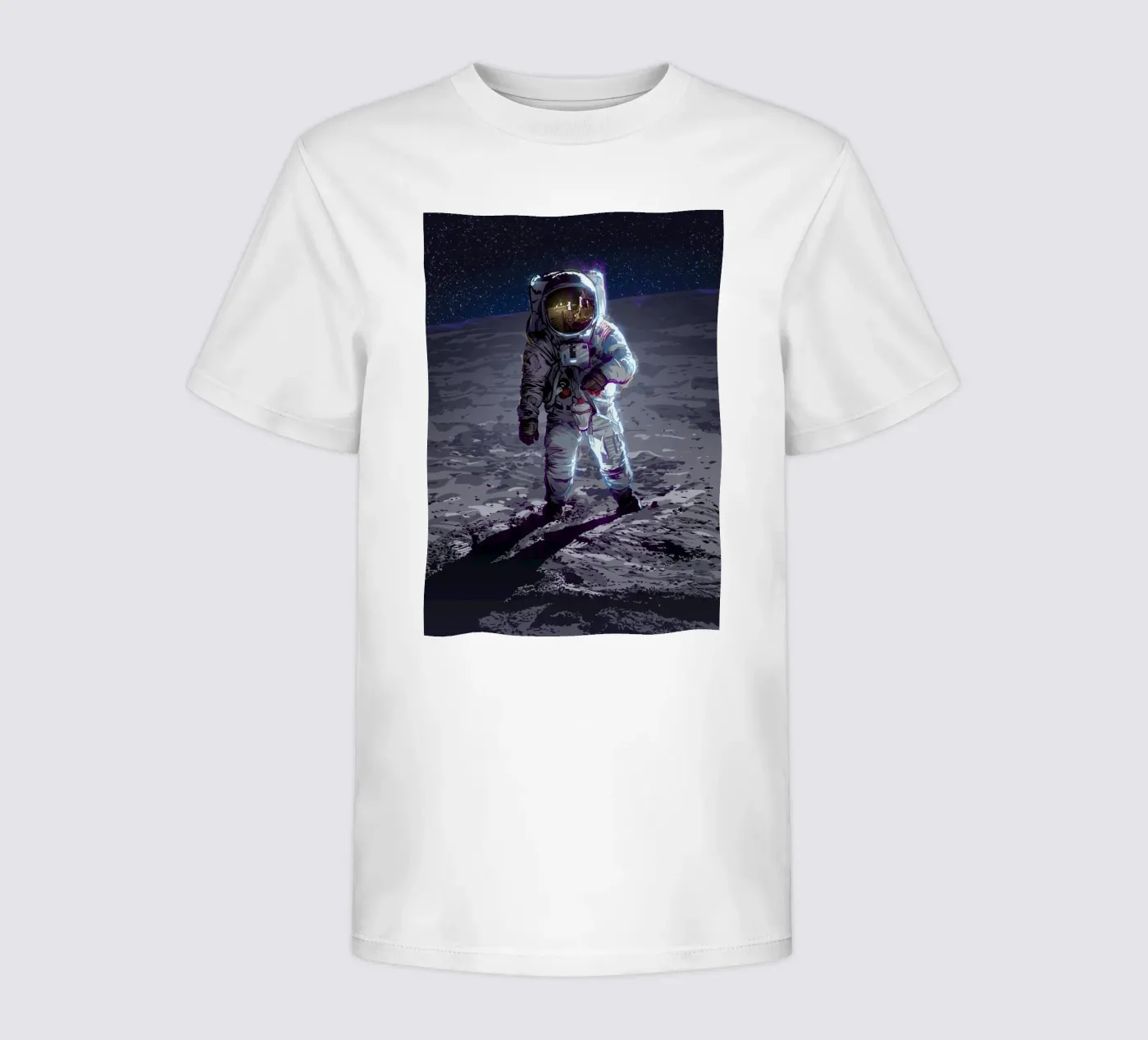 Apollo 11 kids t-shirt by nabakumov