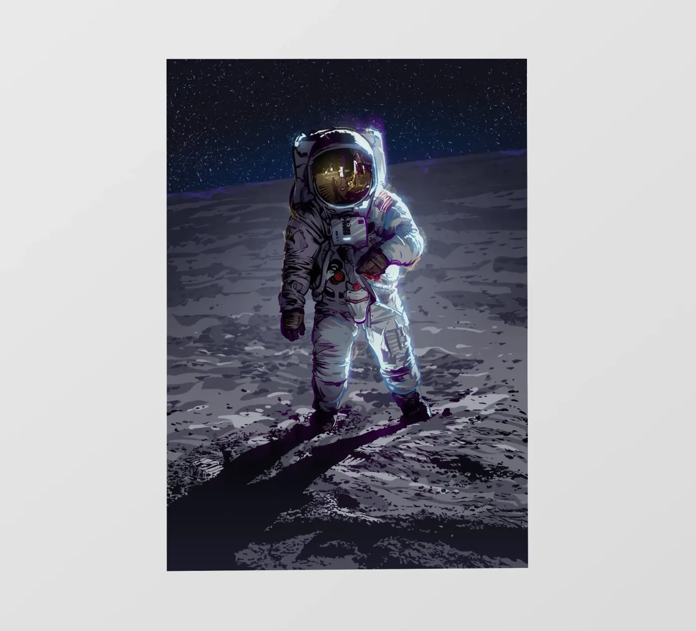 Apollo 11 fotobehang van nabakumov
