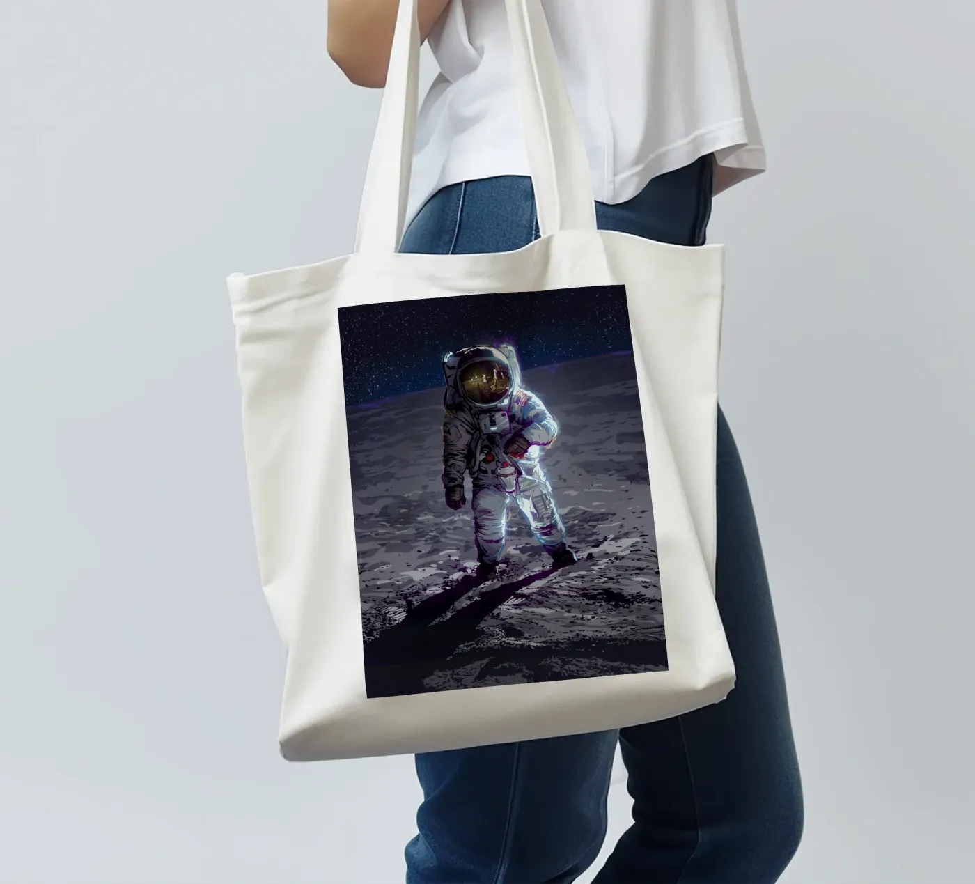 Apollo 11 borsa in juta da nabakumov