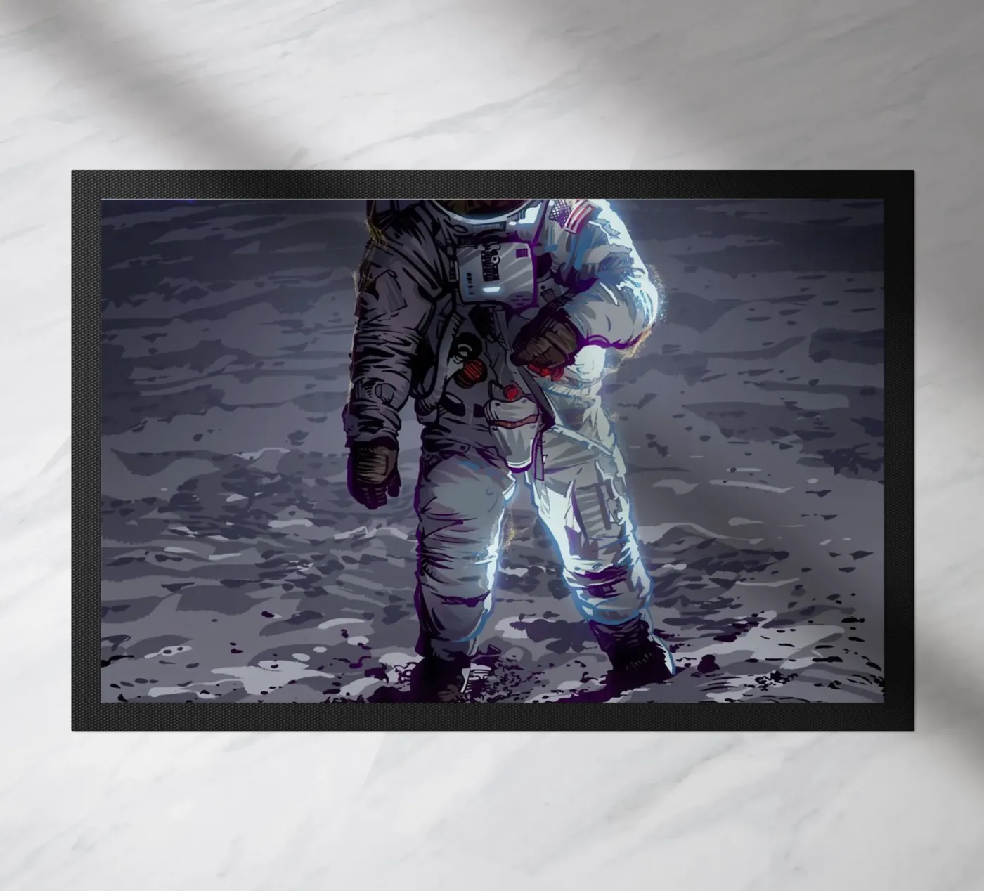 Apollo 11 deurmat van nabakumov