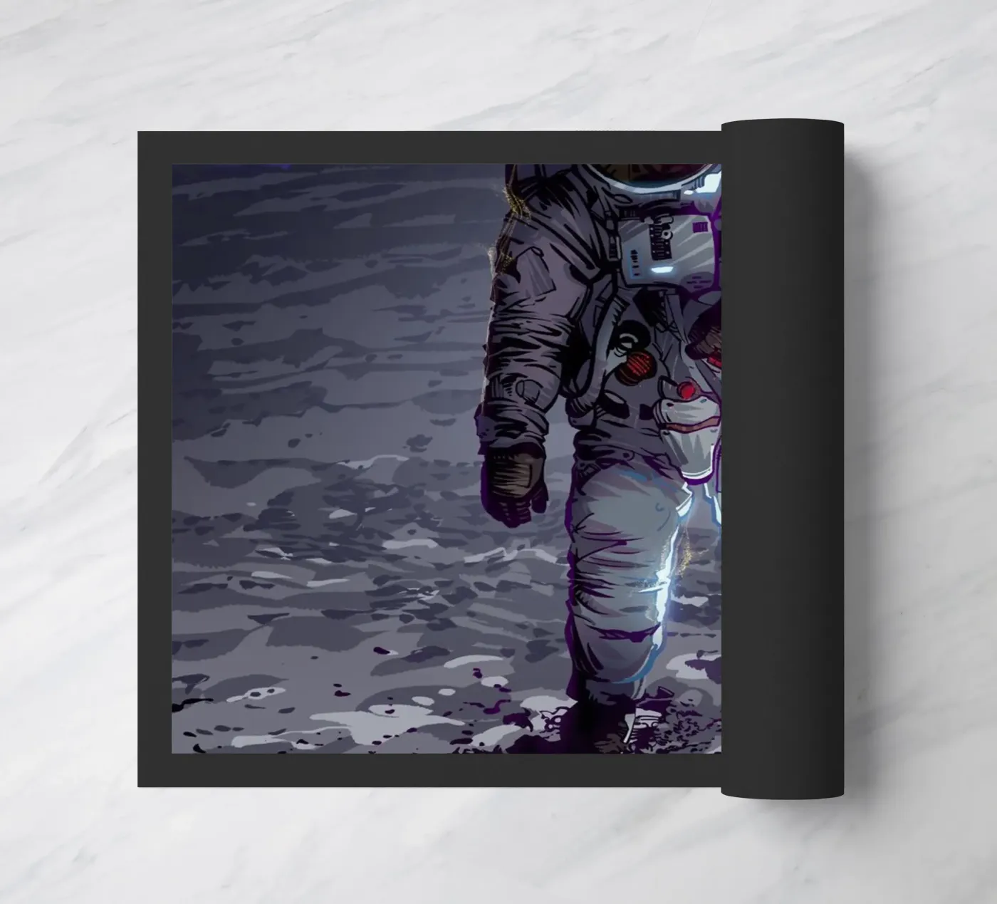 Apollo 11 Fußmatte von nabakumov