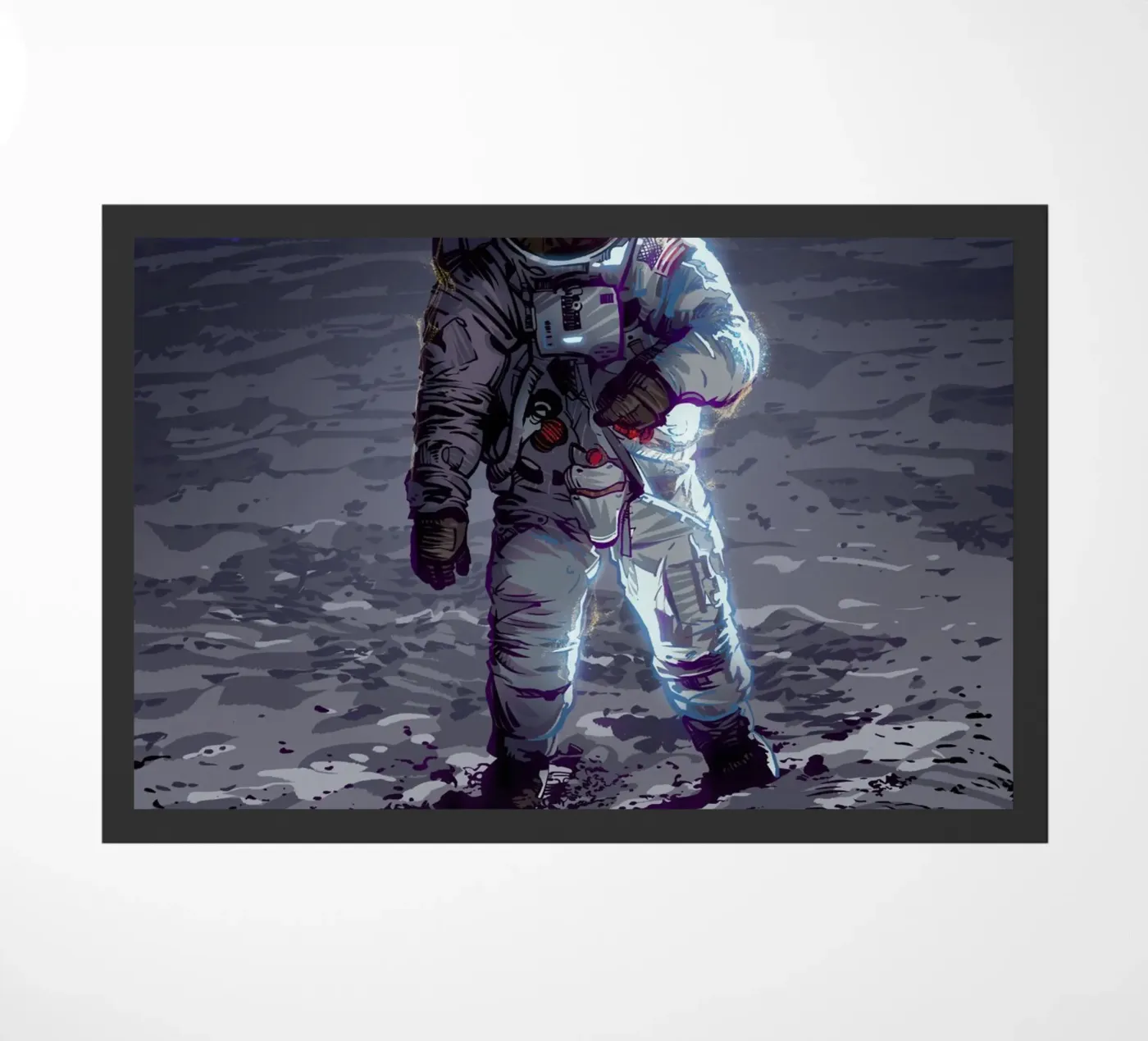 Apollo 11 Fußmatte von nabakumov