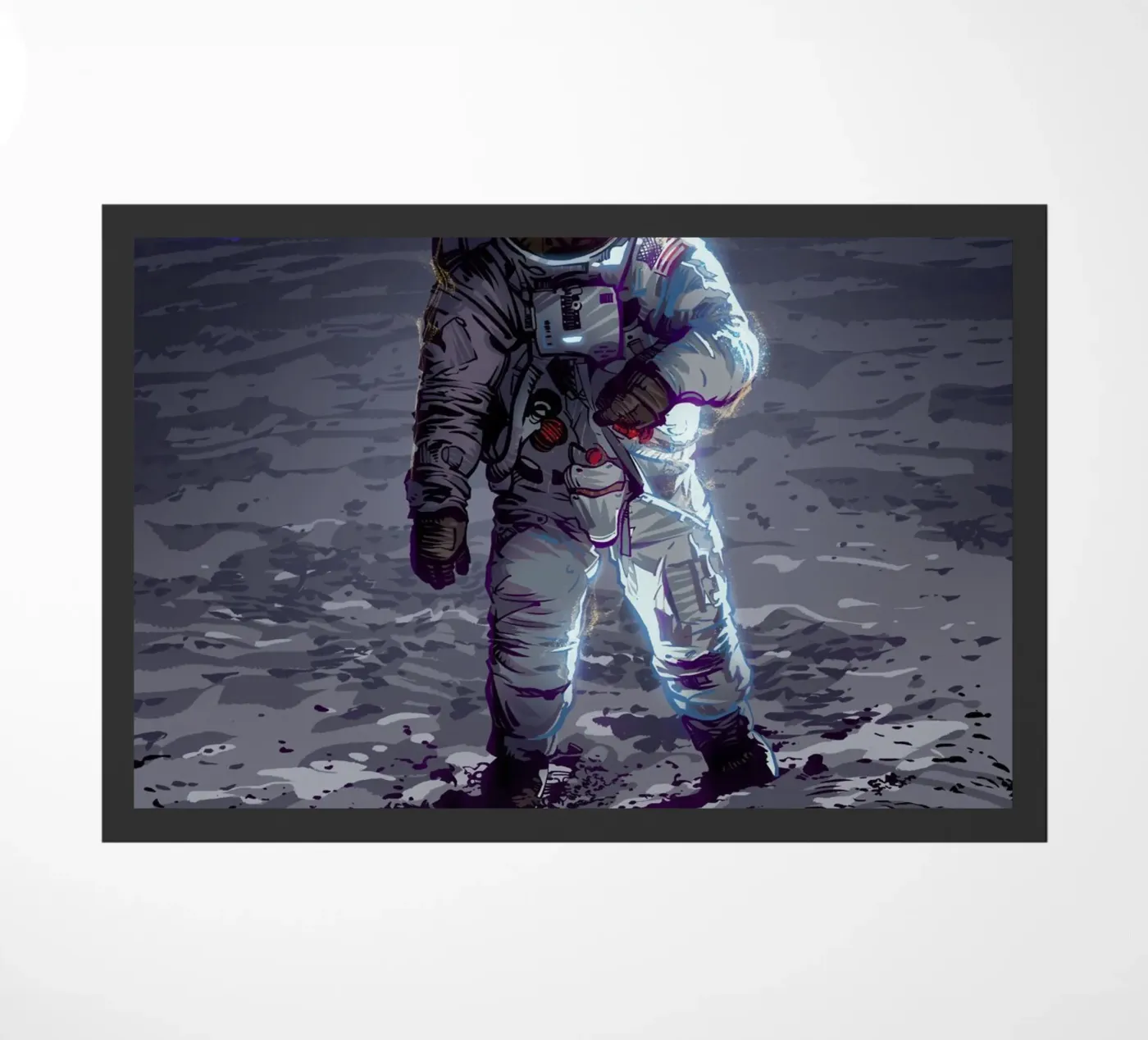 Apollo 11 deurmat van nabakumov