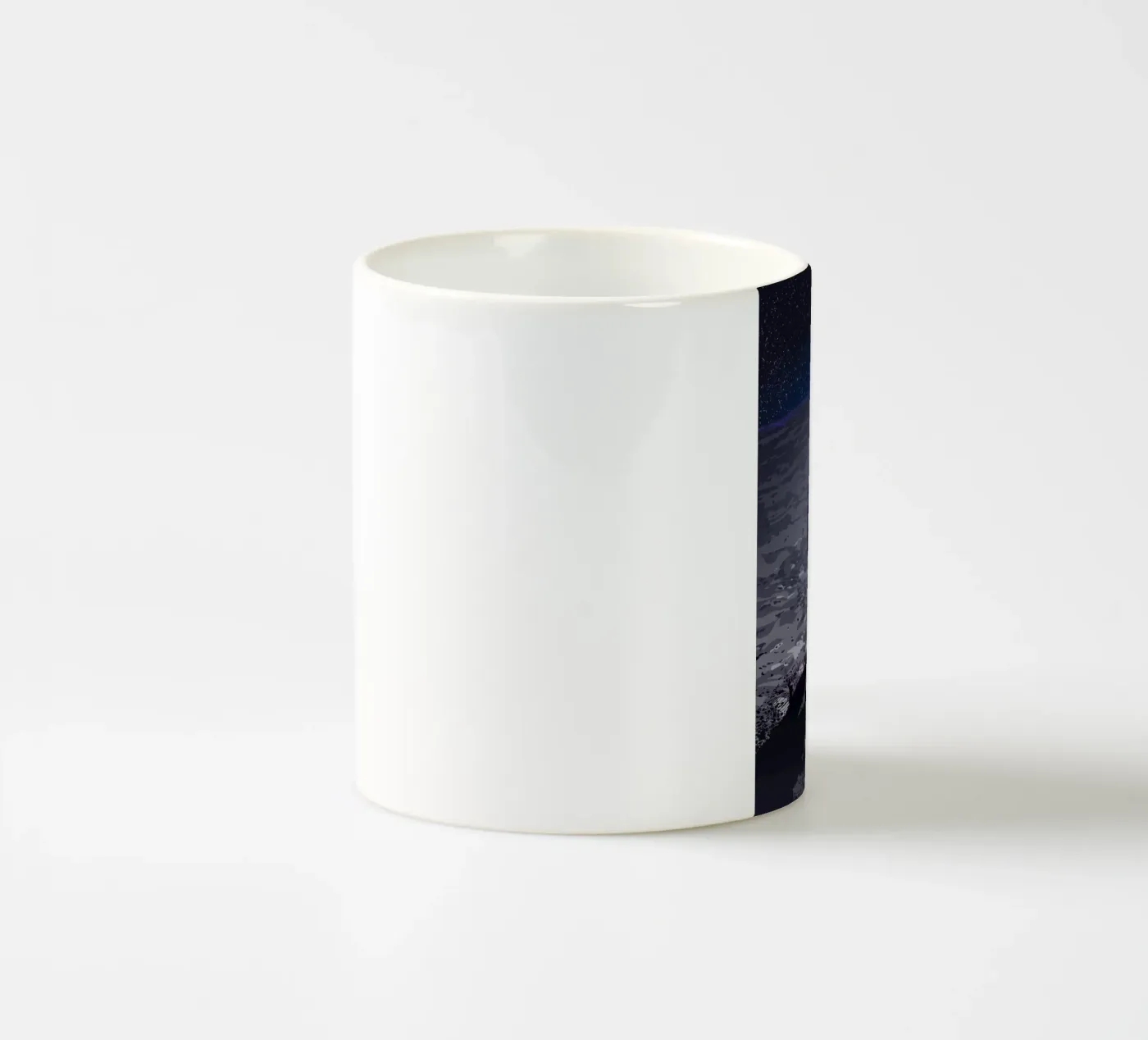 Apollo 11 ceramic mug by nabakumov