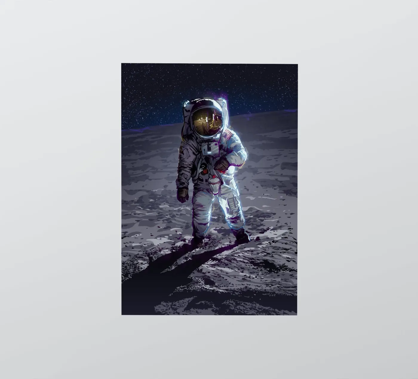 Apollo 11 sticker van nabakumov