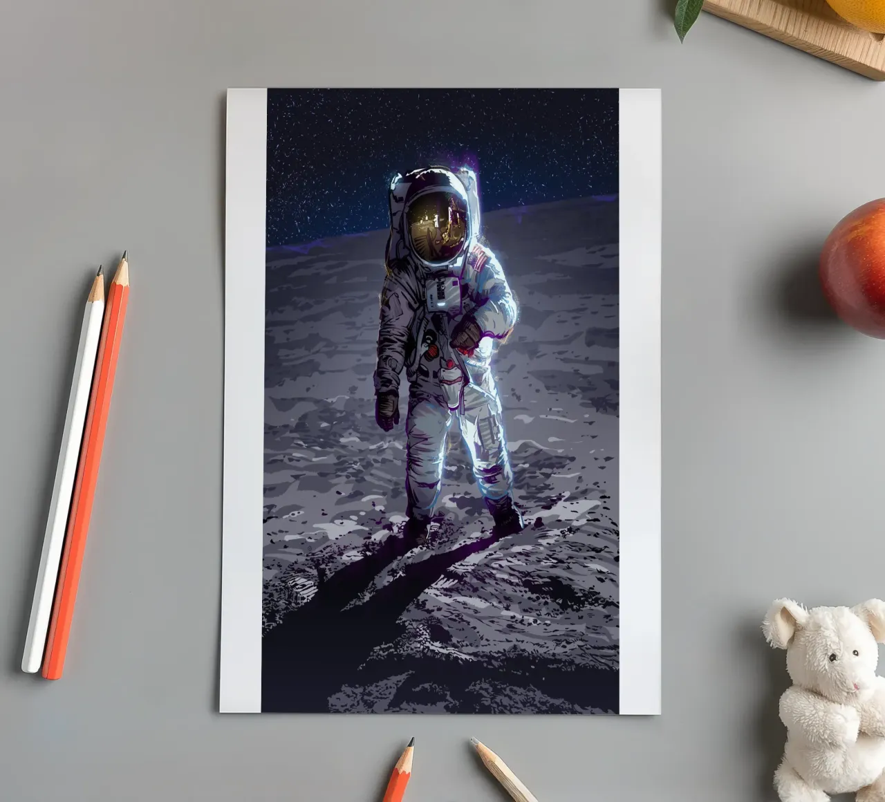 Apollo 11 foglio adesivo da nabakumov