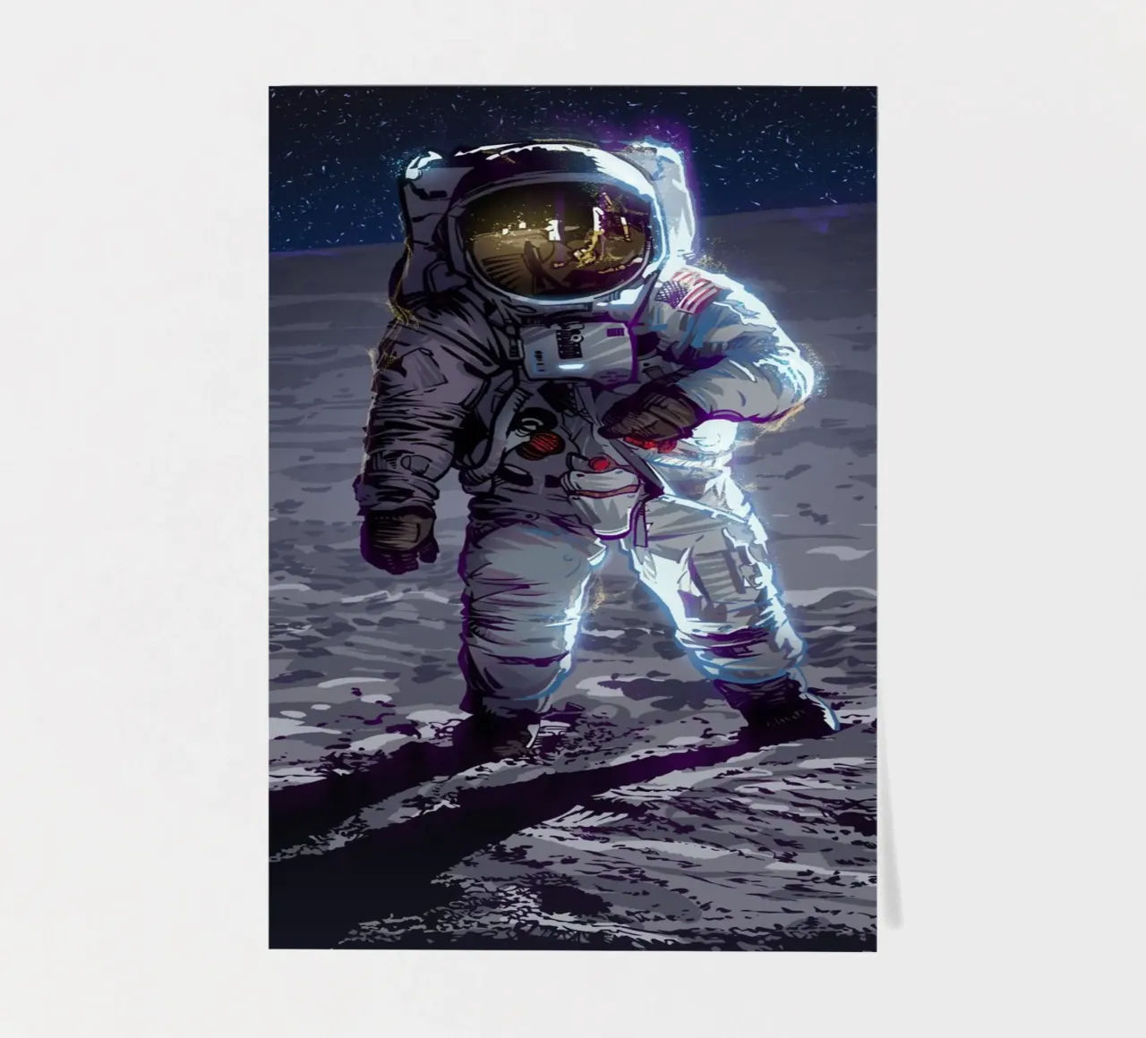 Apollo 11 foglio adesivo da nabakumov