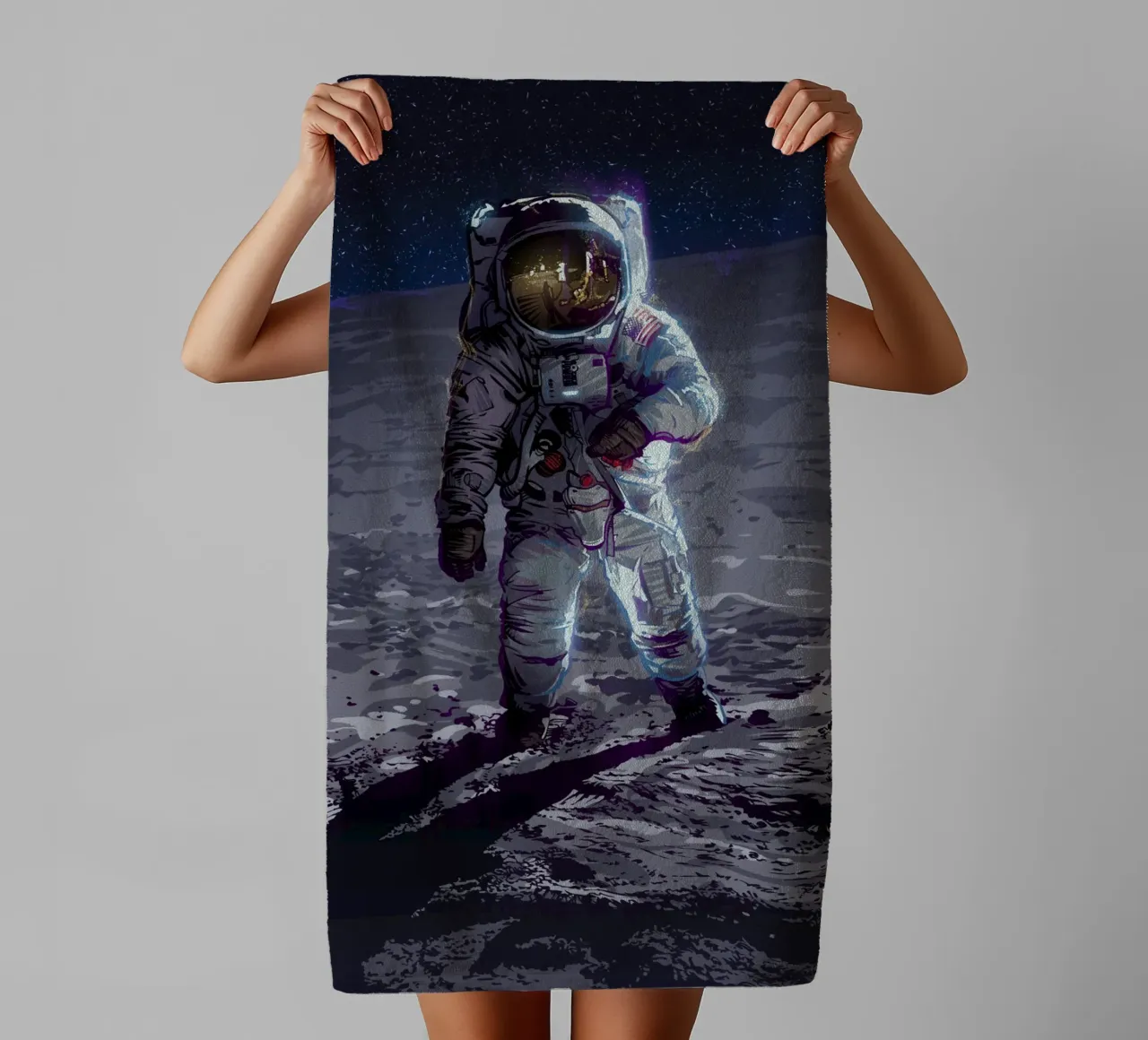 Apollo 11 asciugamano da bagno da nabakumov