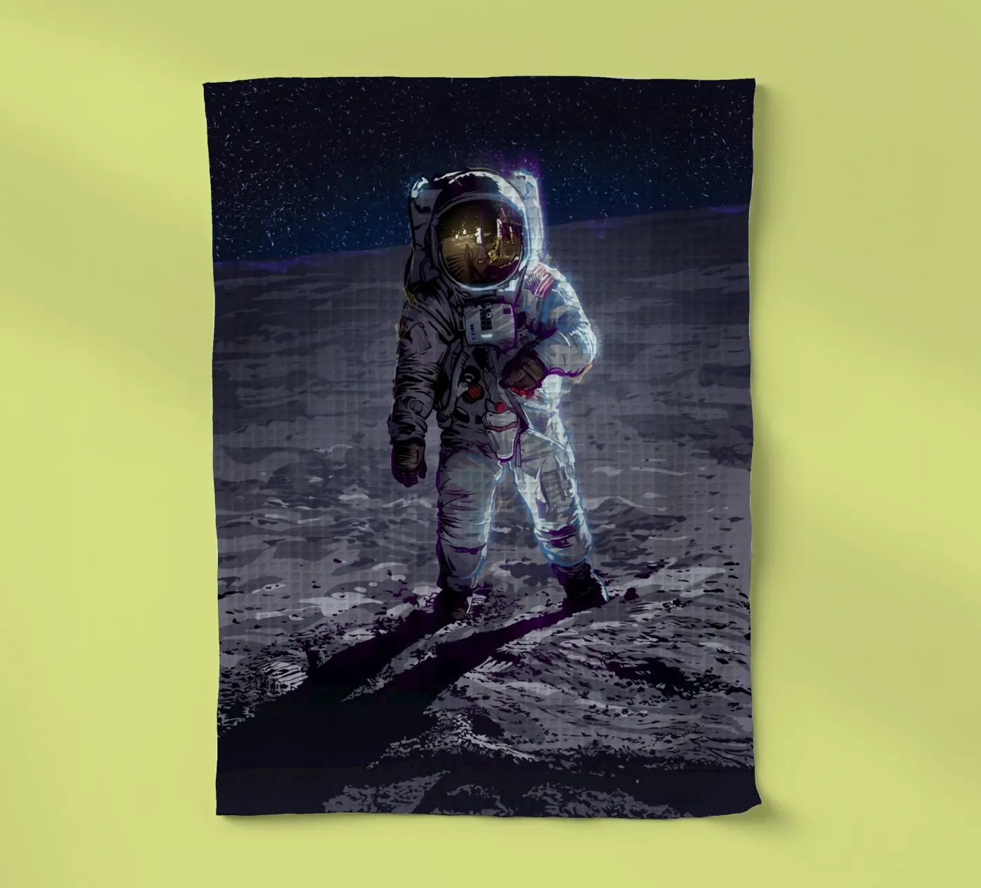 Apollo 11 Geschirrtuch von nabakumov