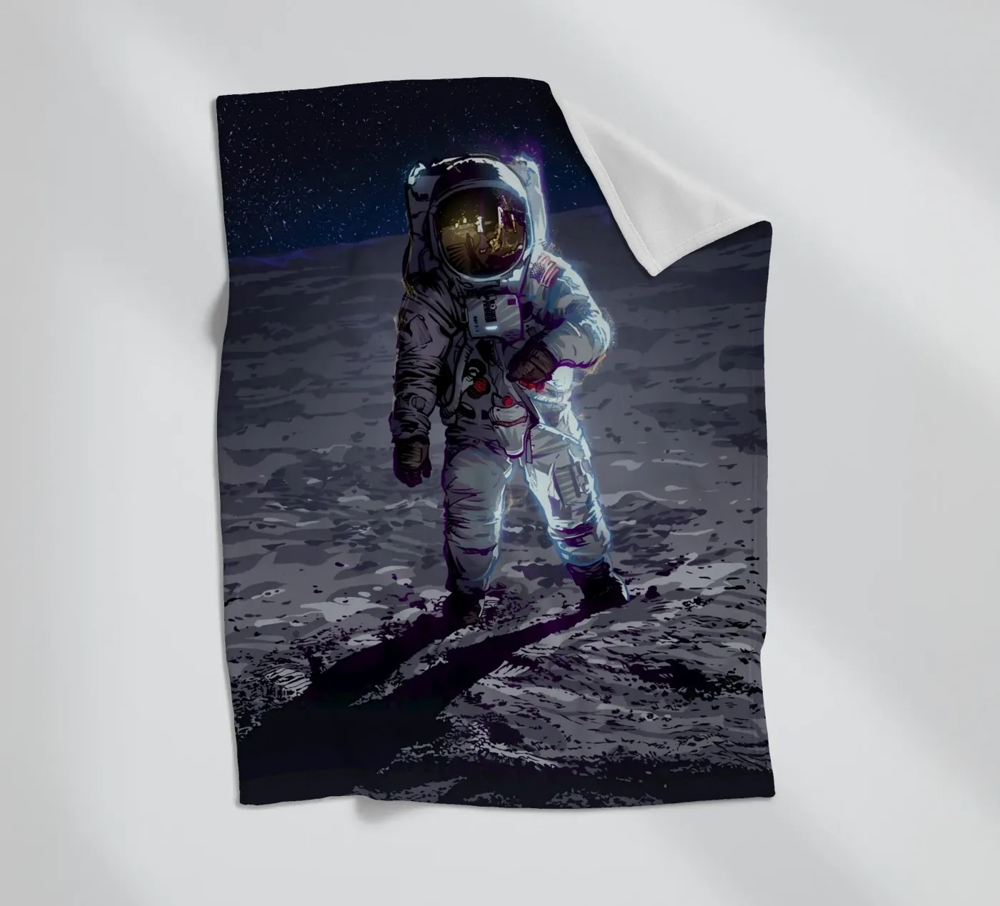 Apollo 11 fleecedeken van nabakumov