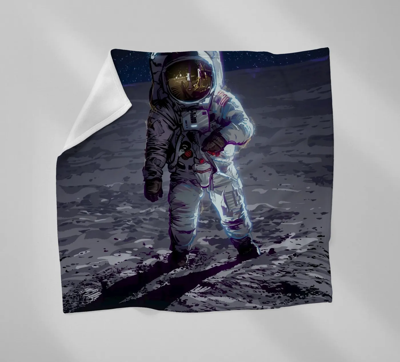 Apollo 11 fleecedeken van nabakumov