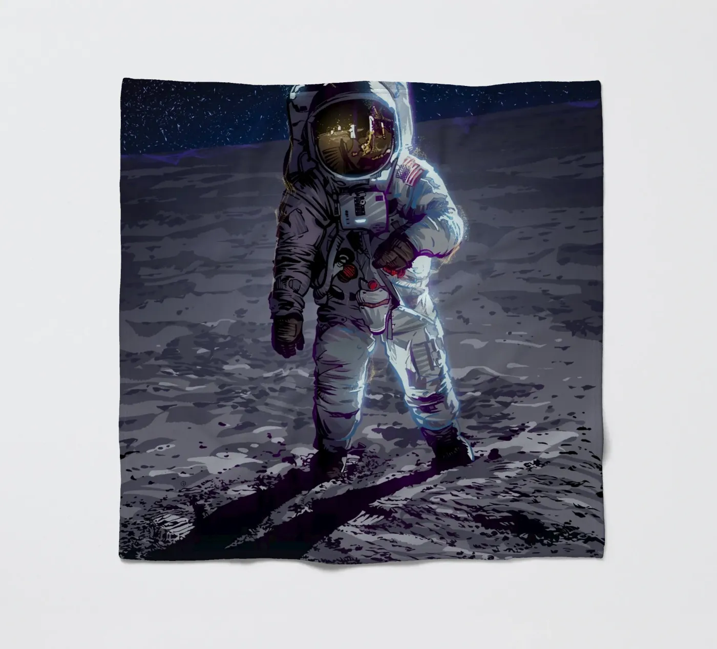 Apollo 11 fleecedeken van nabakumov