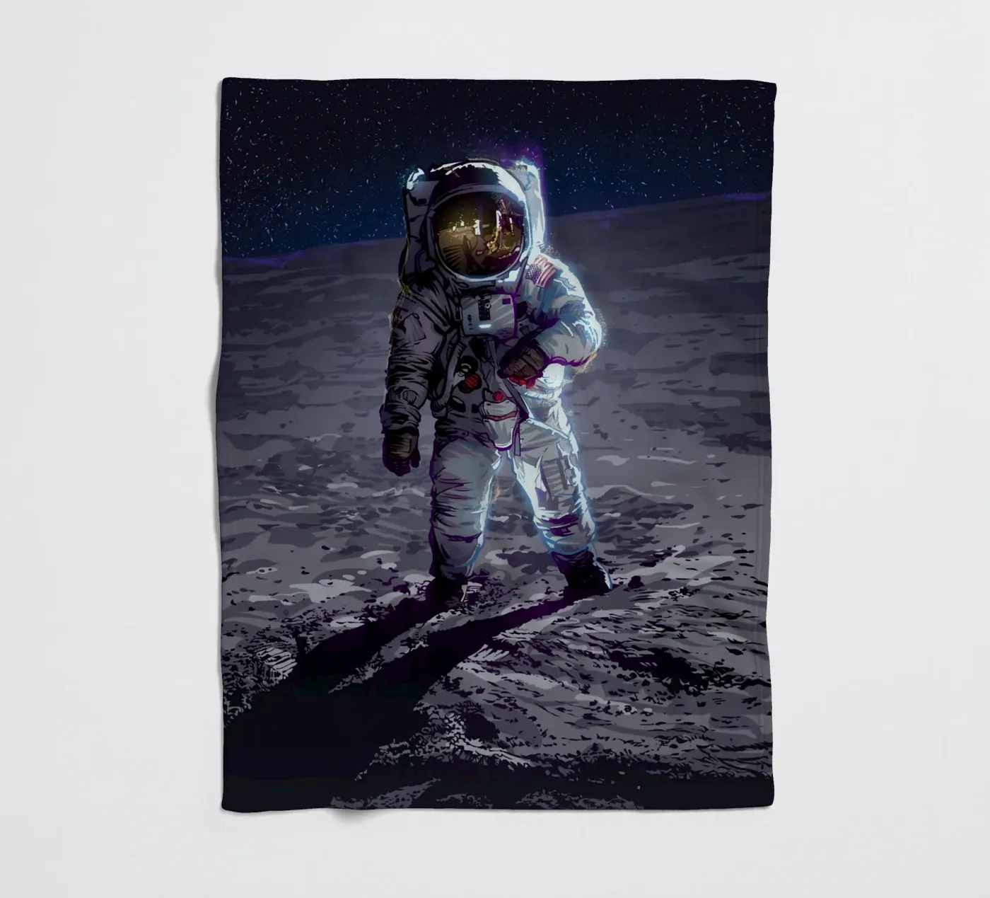 Apollo 11 fleecedeken van nabakumov