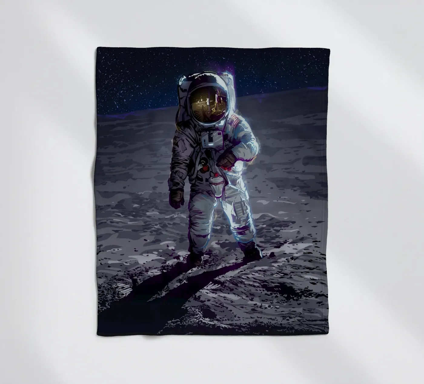 Apollo 11 fleecedeken van nabakumov