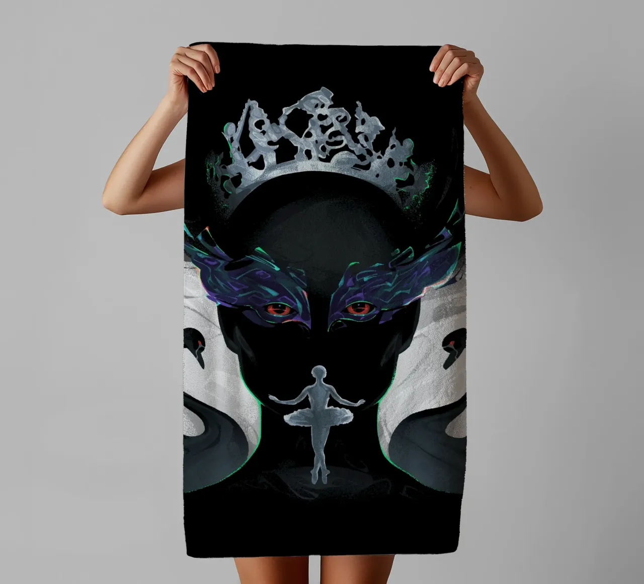 Black Swan towel by nabakumov