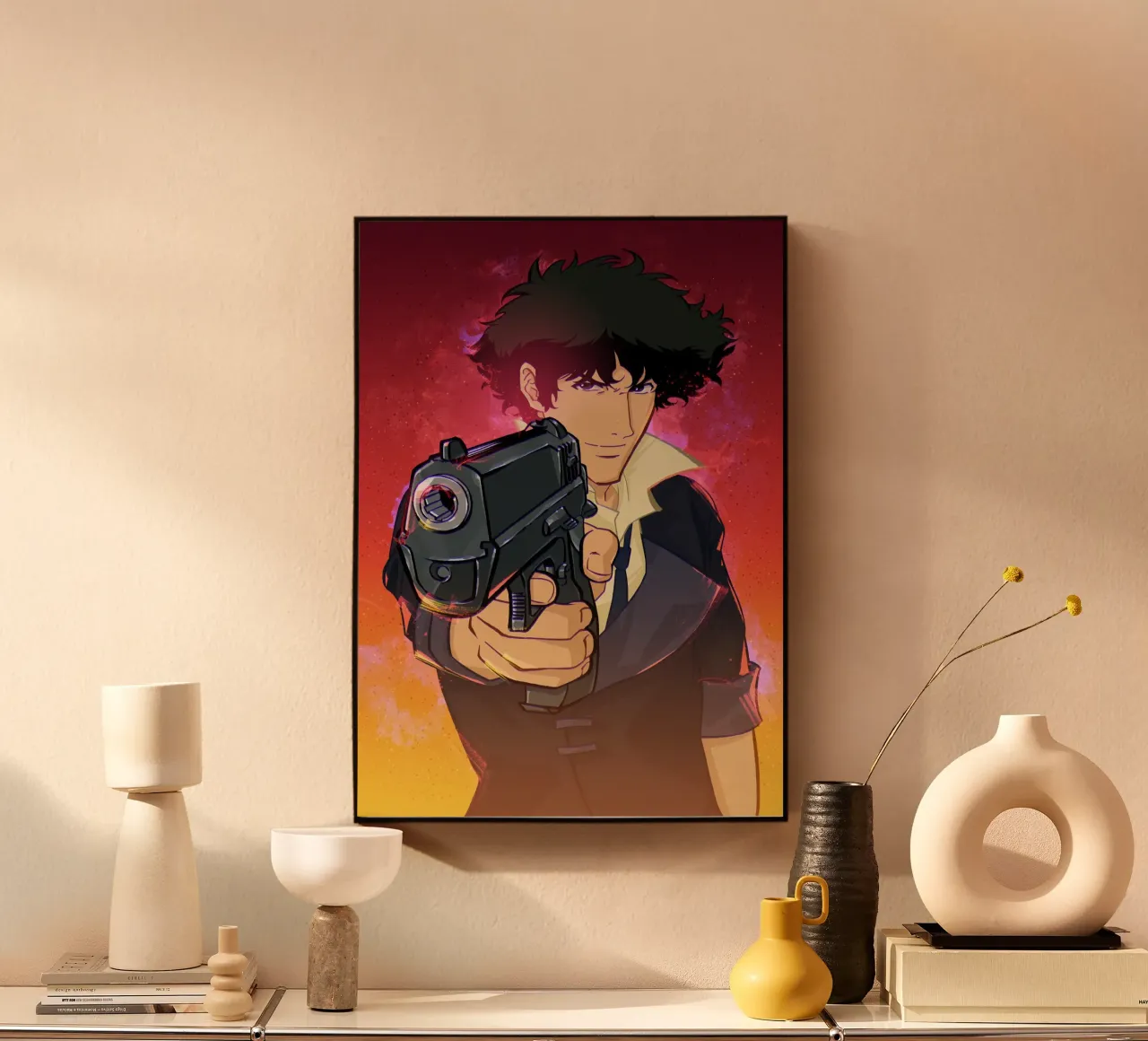 Cowboy Bebop alluminio dibond da nabakumov