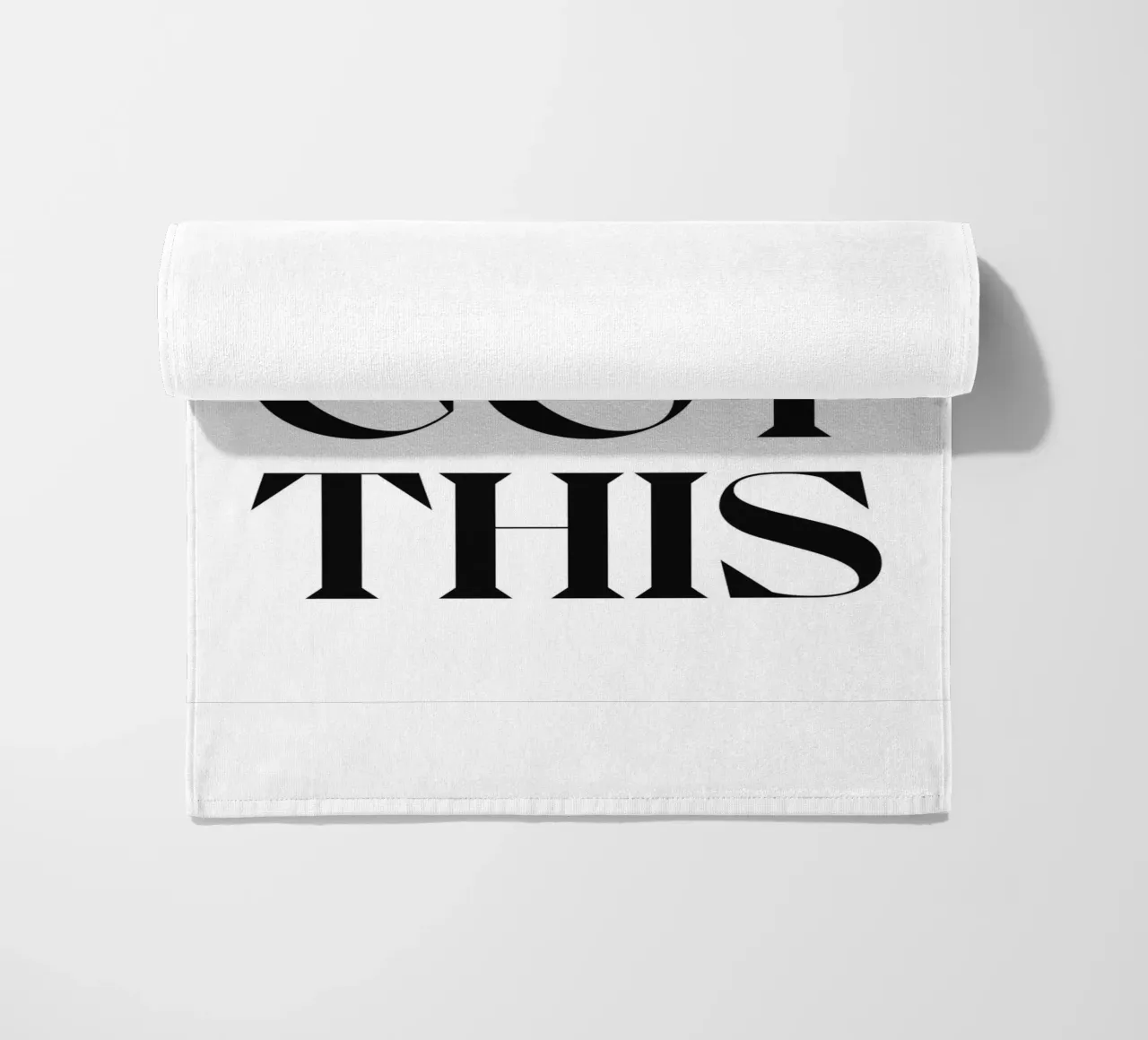 YOU GOT THIS beach towel by n.4