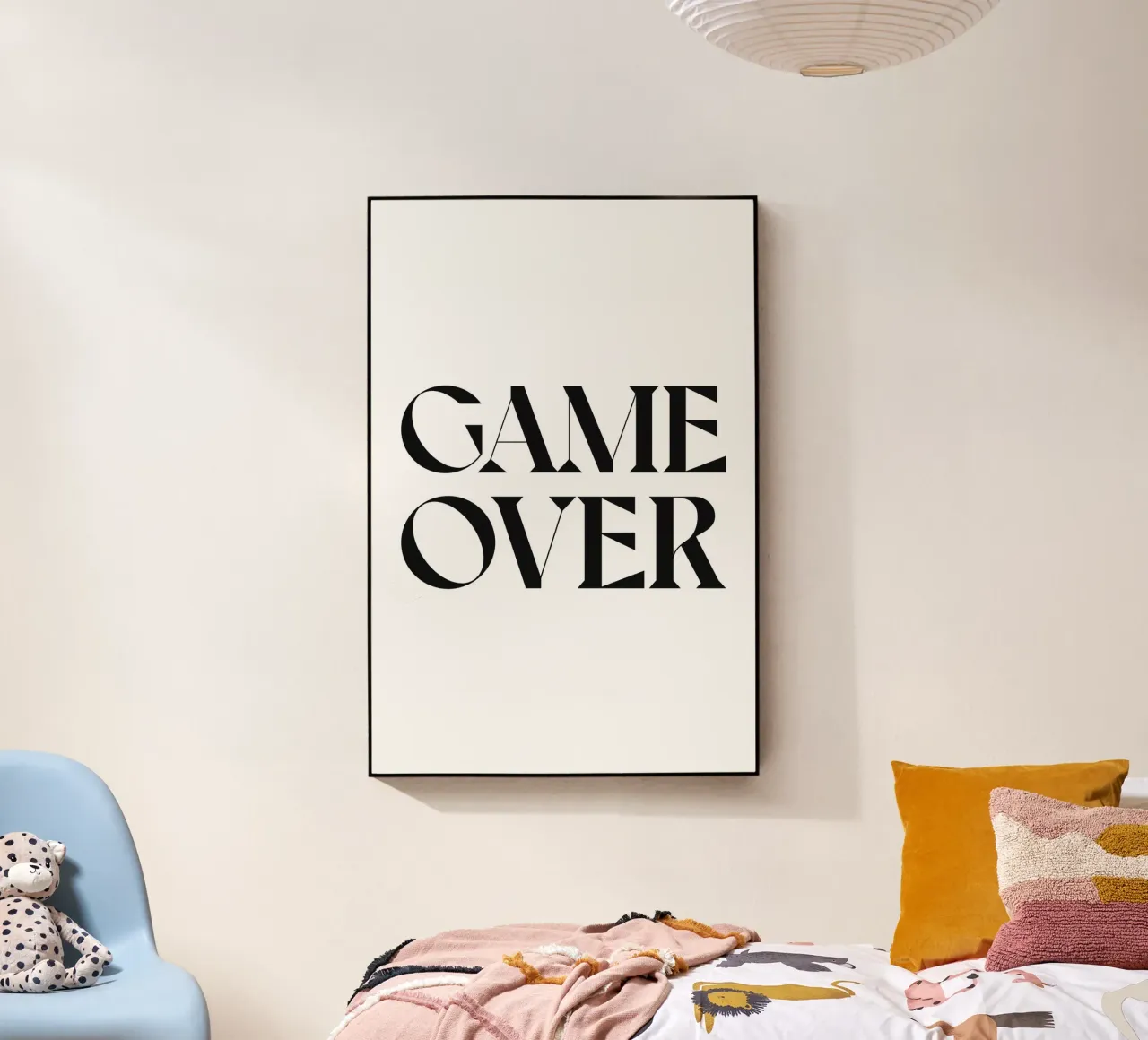 GAME OVER Acryl-Glas von n.4