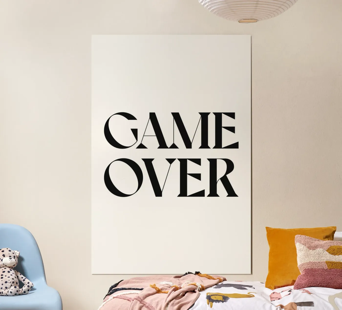 GAME OVER poster van n.4