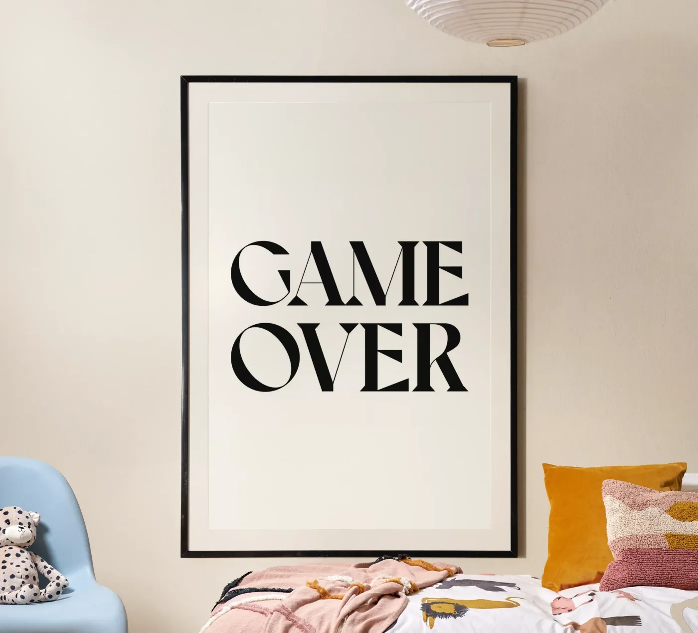 GAME OVER poster van n.4