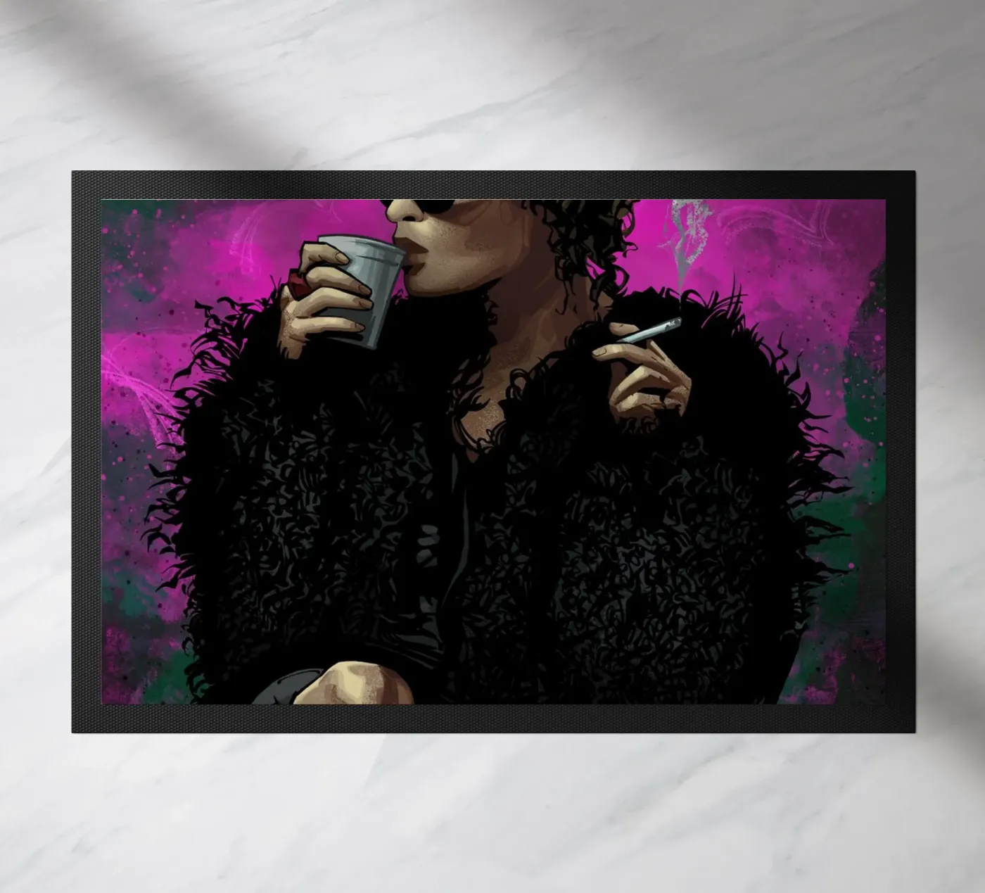 Marla Singer doormat by nabakumov