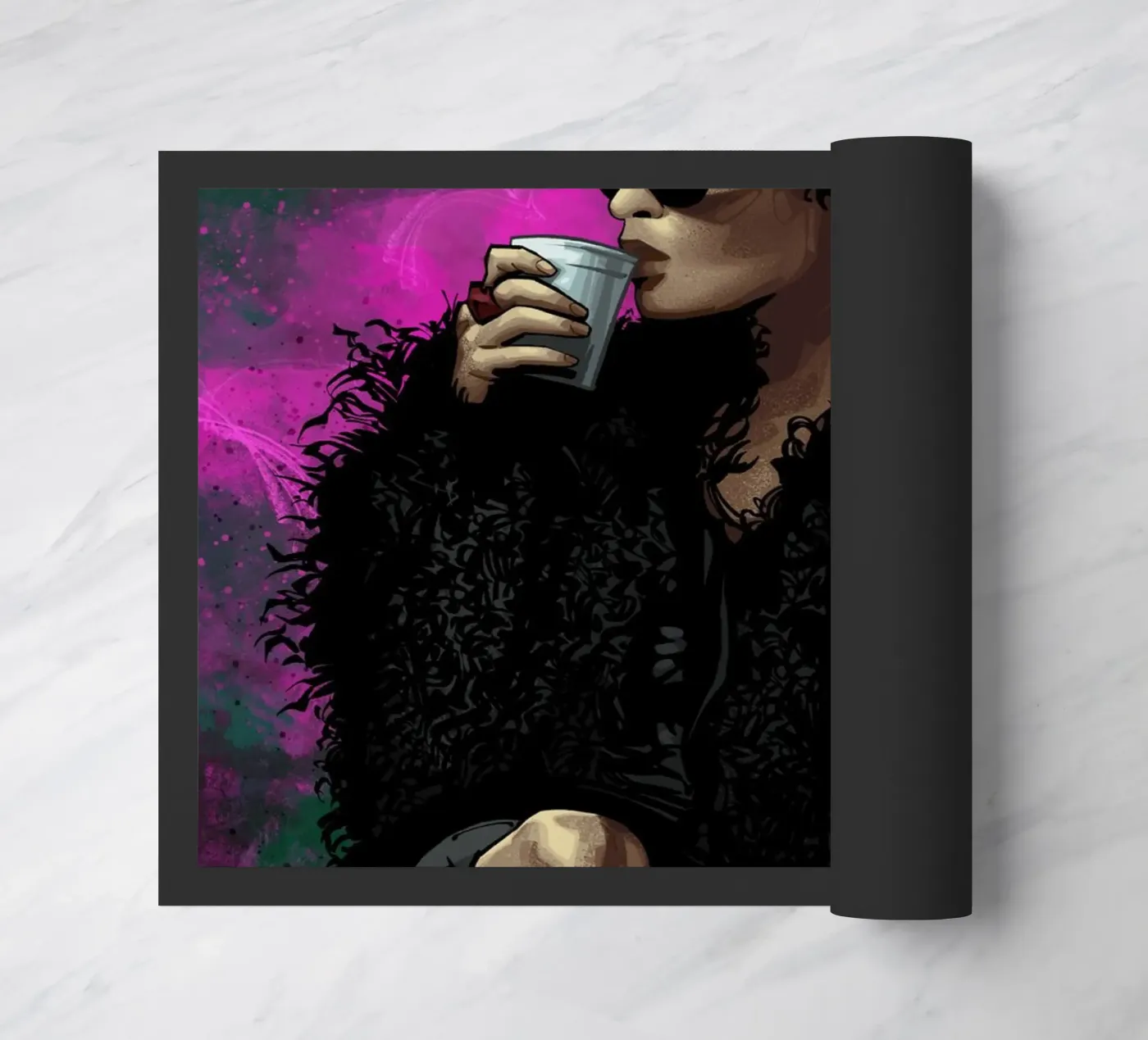 Marla Singer doormat by nabakumov