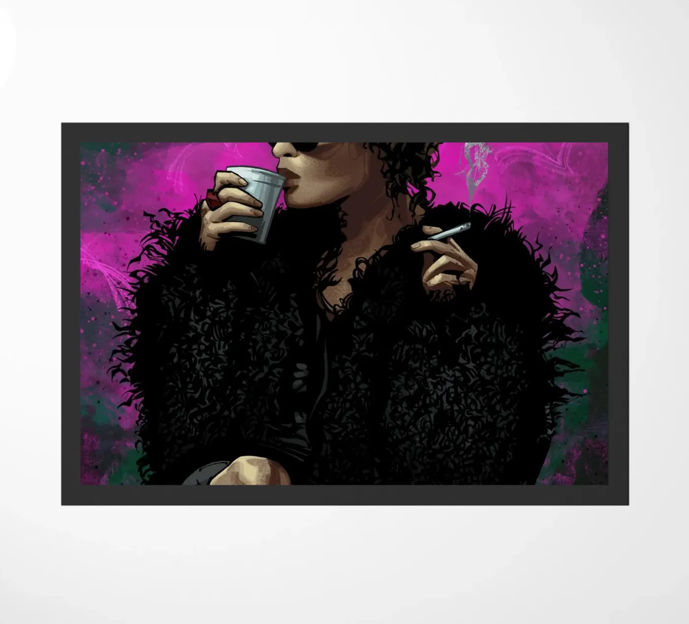 Marla Singer doormat by nabakumov