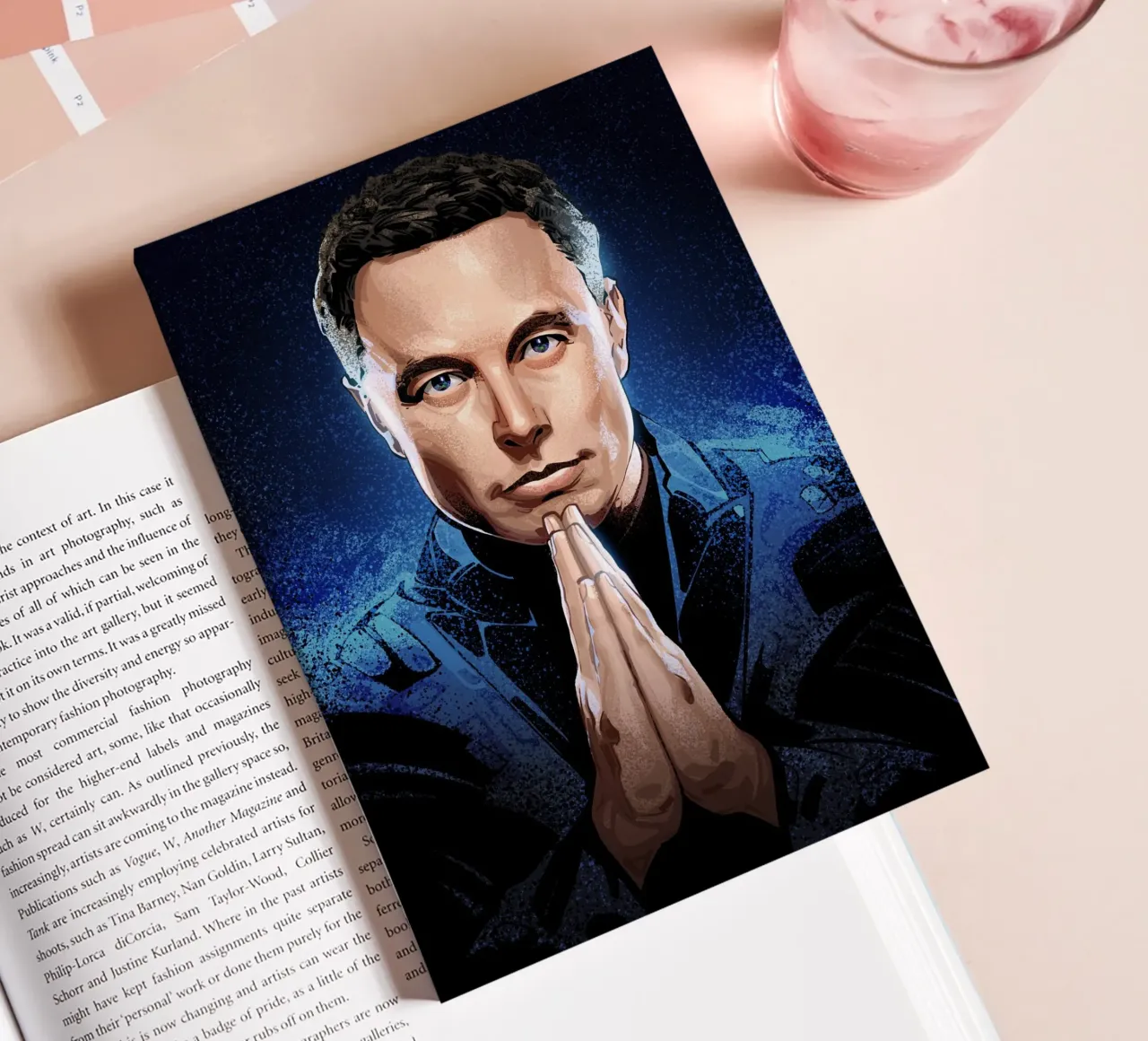 Elon Musk notebook by nabakumov