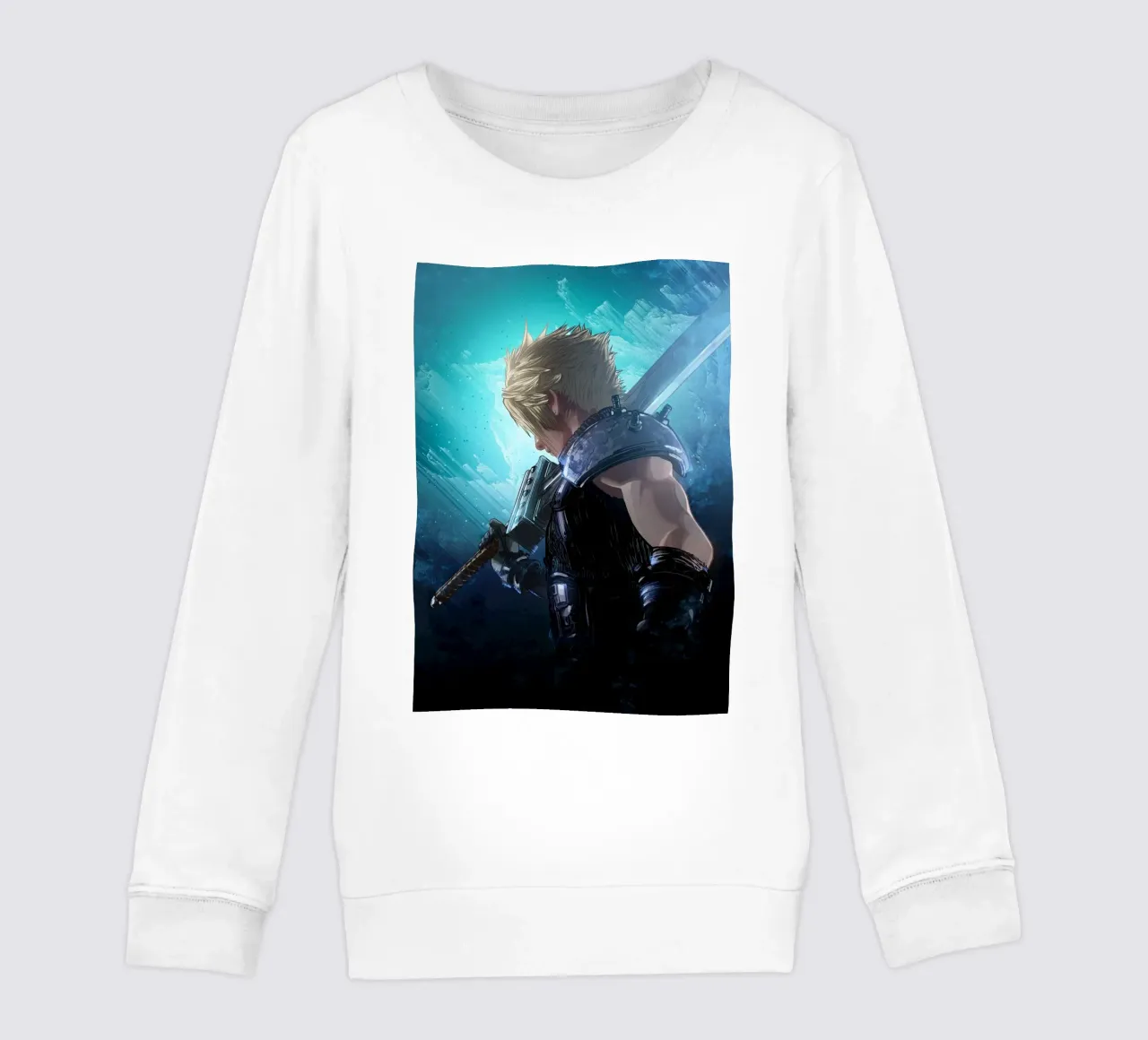 Cloud Strife felpa bambino da nabakumov