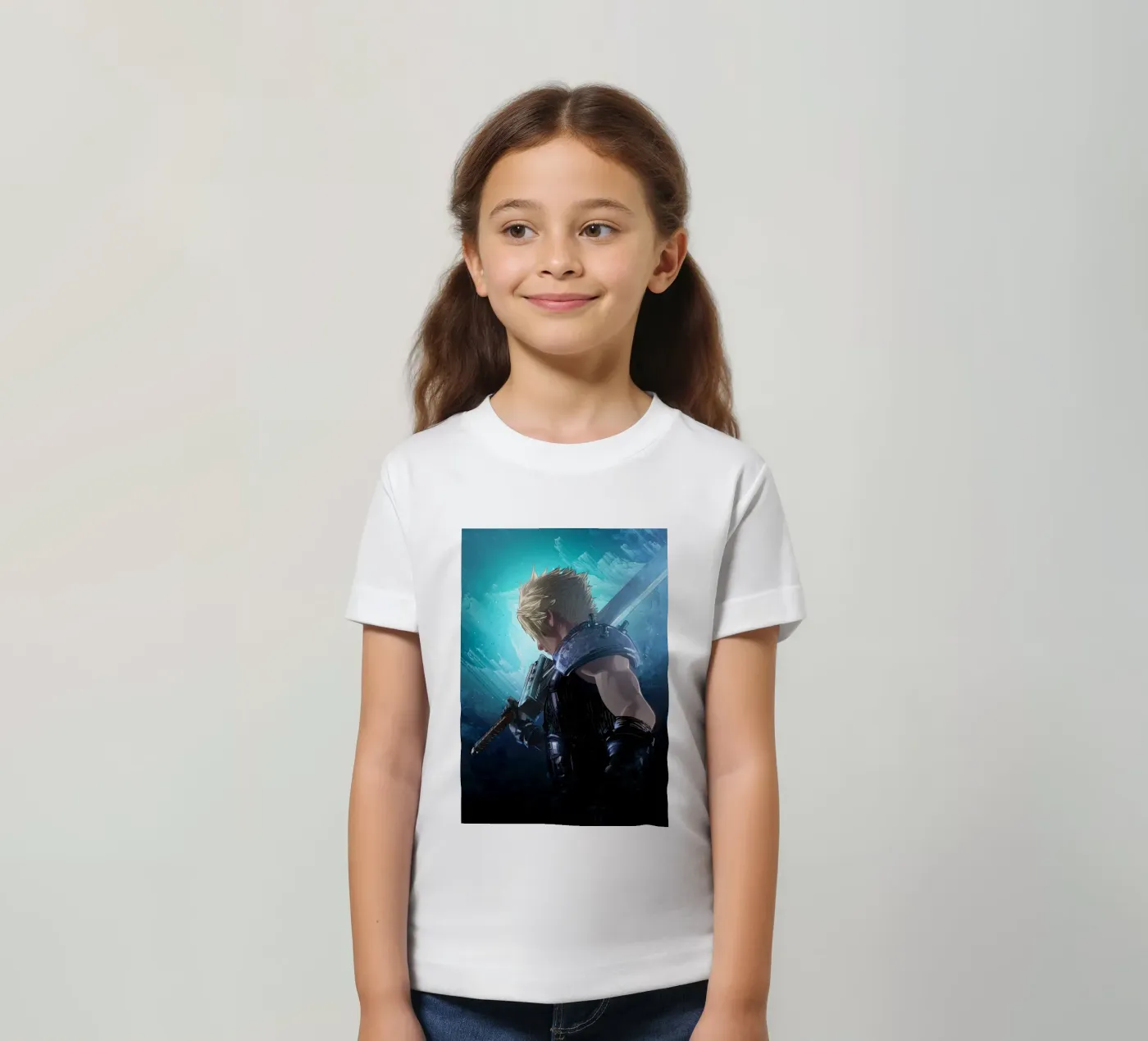 Cloud Strife kinder t-shirt van nabakumov