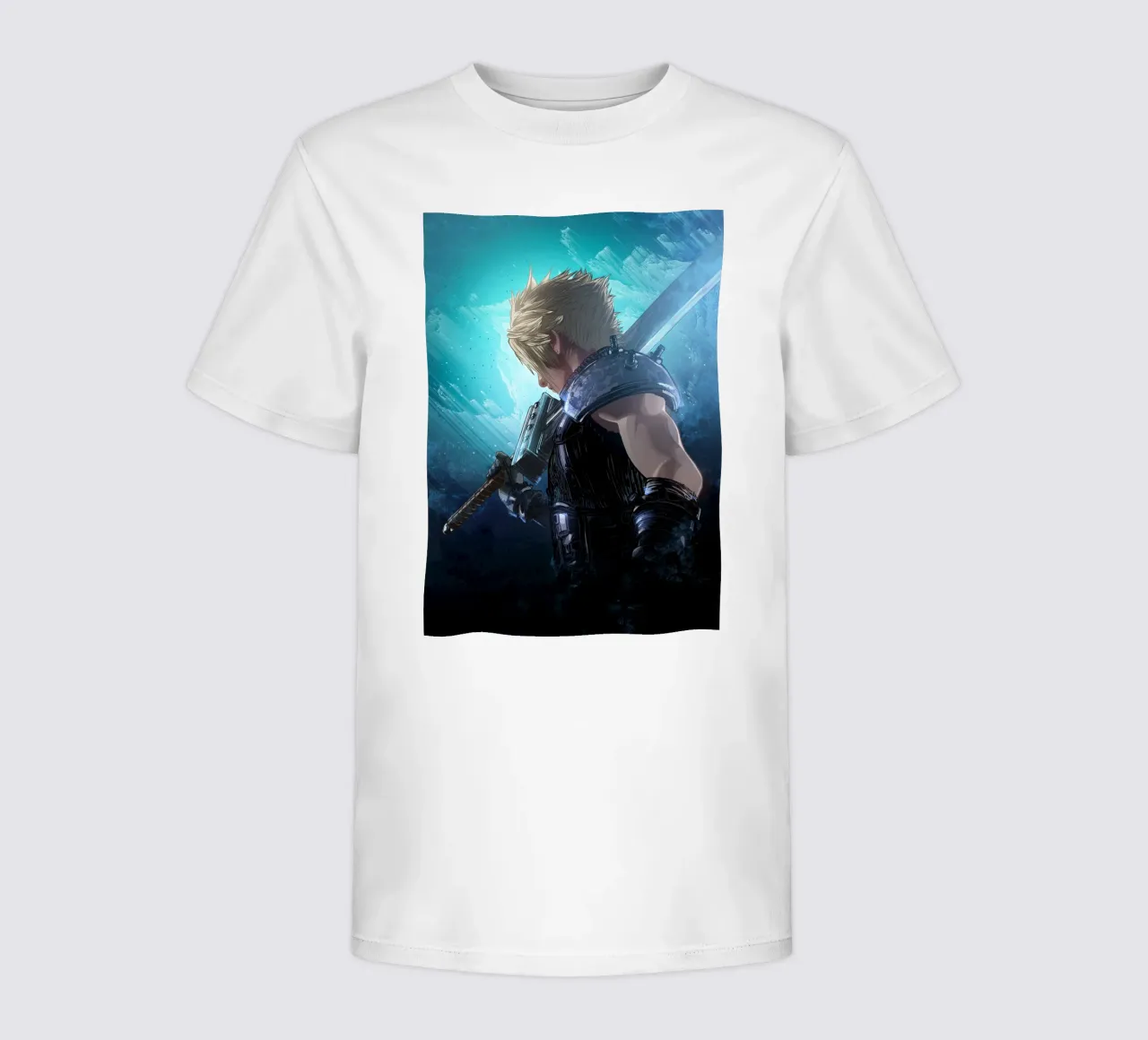 Cloud Strife t-shirt bambini da nabakumov