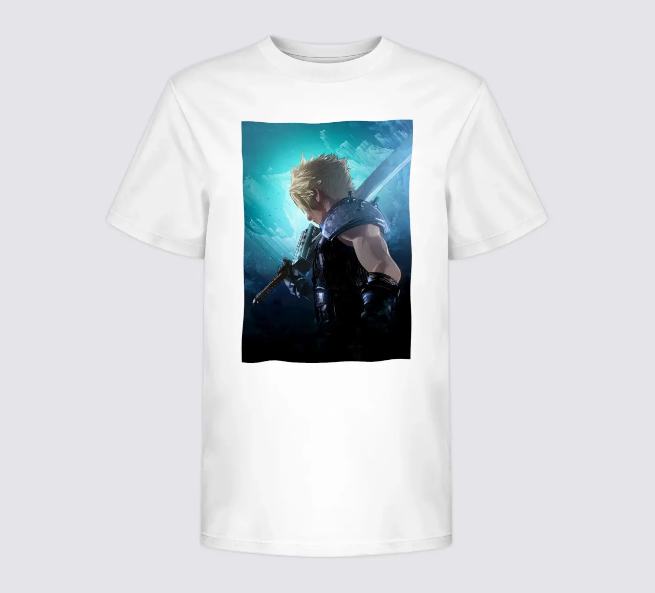 Cloud Strife t-shirt bambini da nabakumov