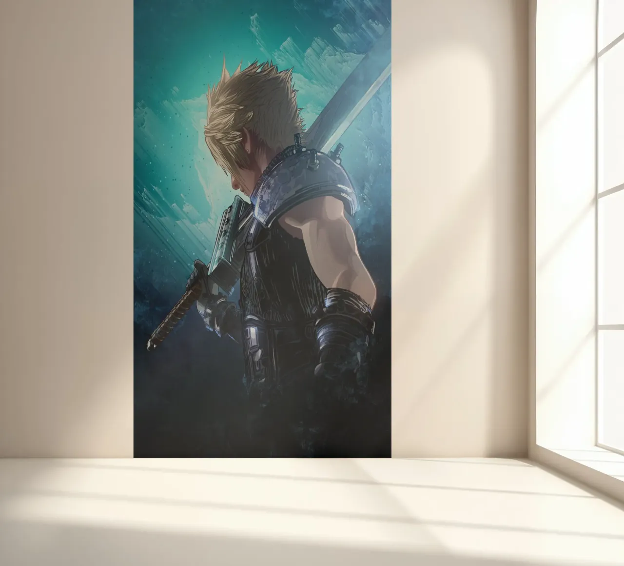 Cloud Strife fotobehang van nabakumov