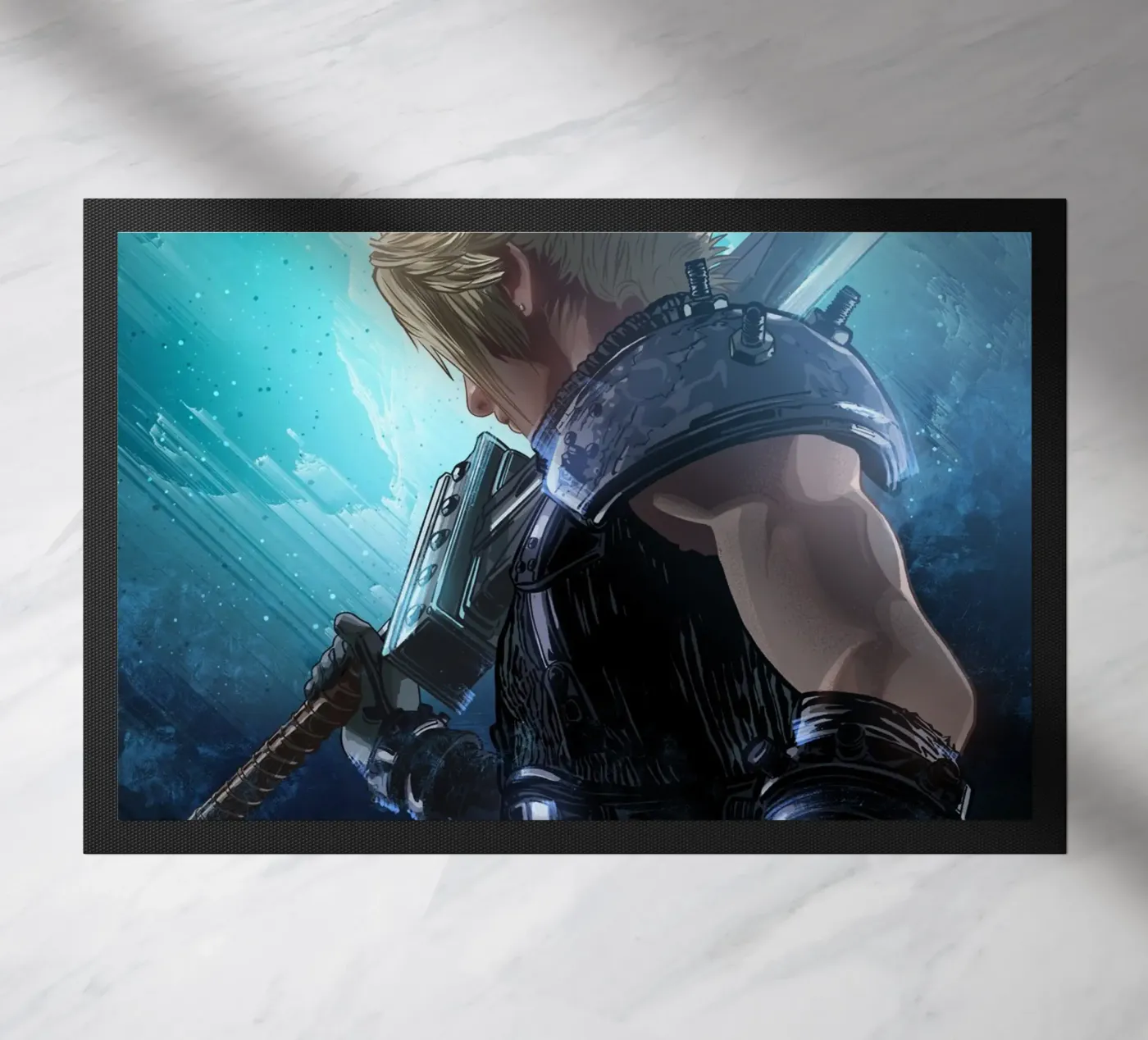 Cloud Strife doormat by nabakumov