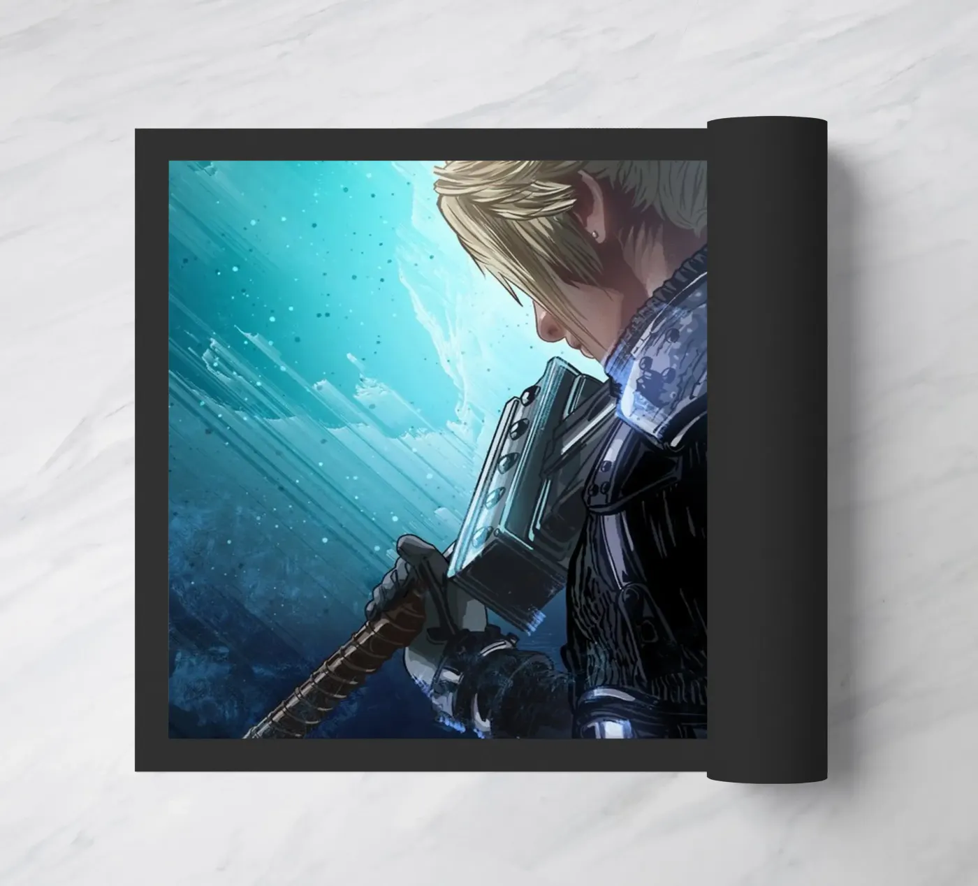 Cloud Strife doormat by nabakumov