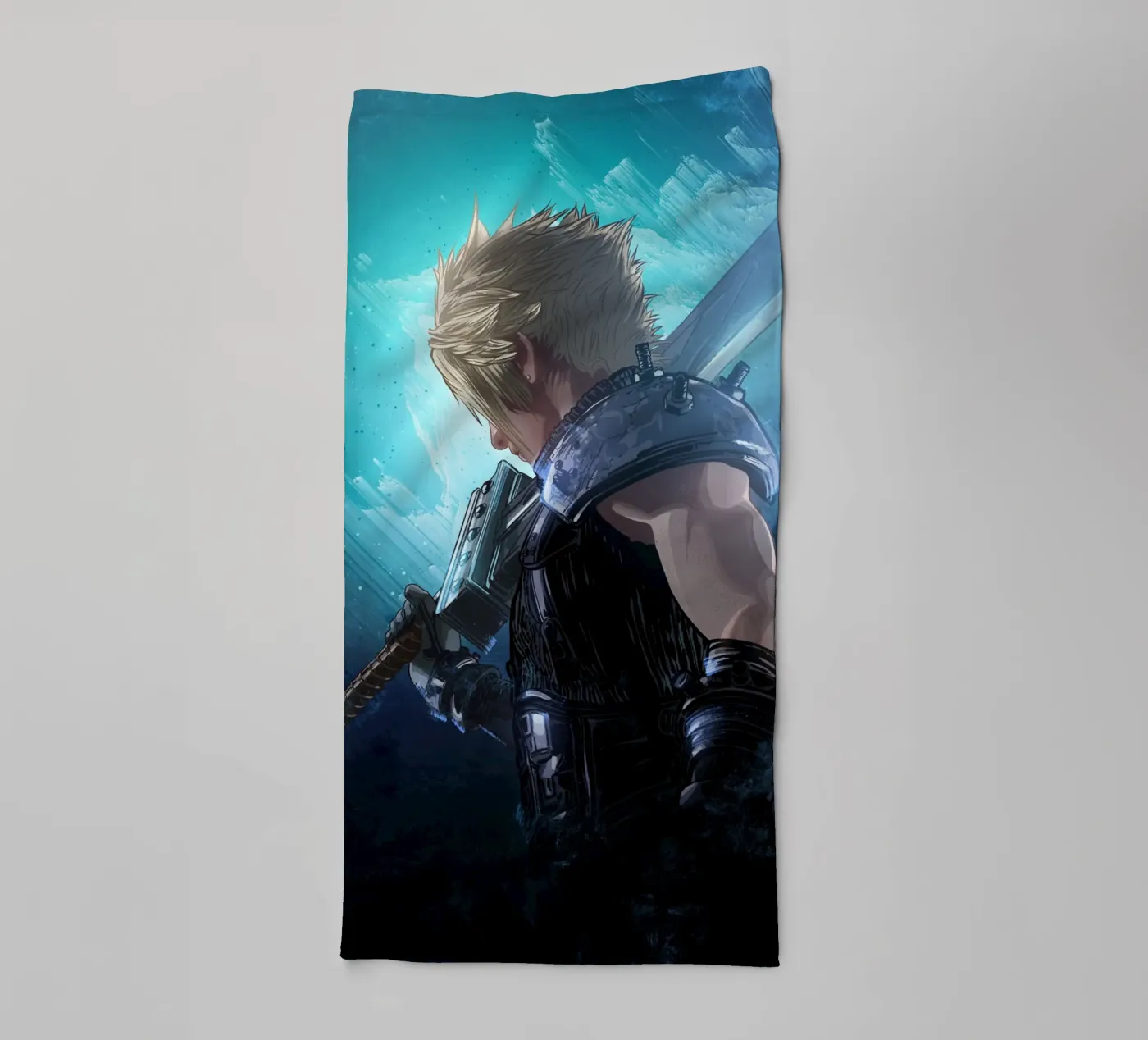 Cloud Strife towel by nabakumov