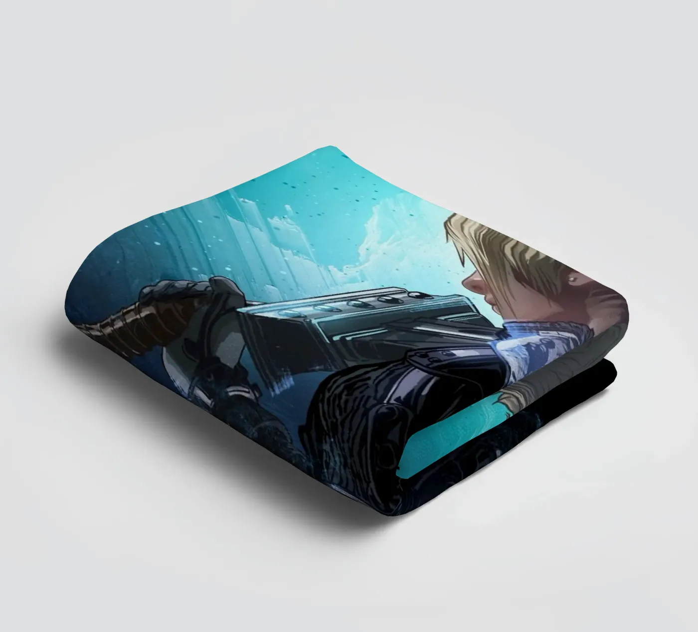 Cloud Strife towel by nabakumov