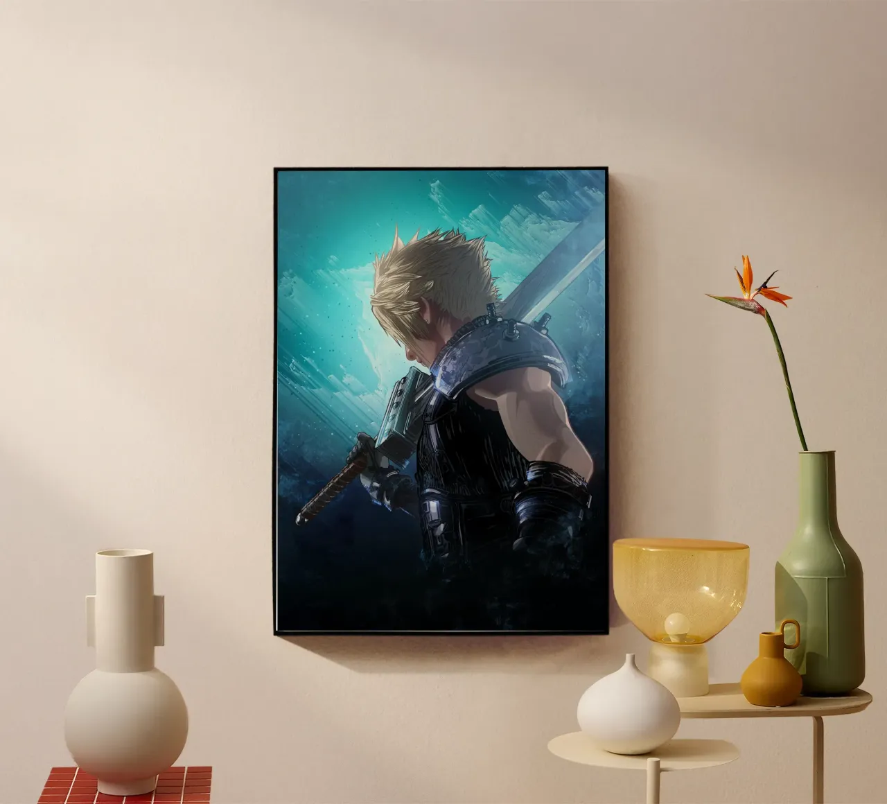 Cloud Strife plexiglass da nabakumov
