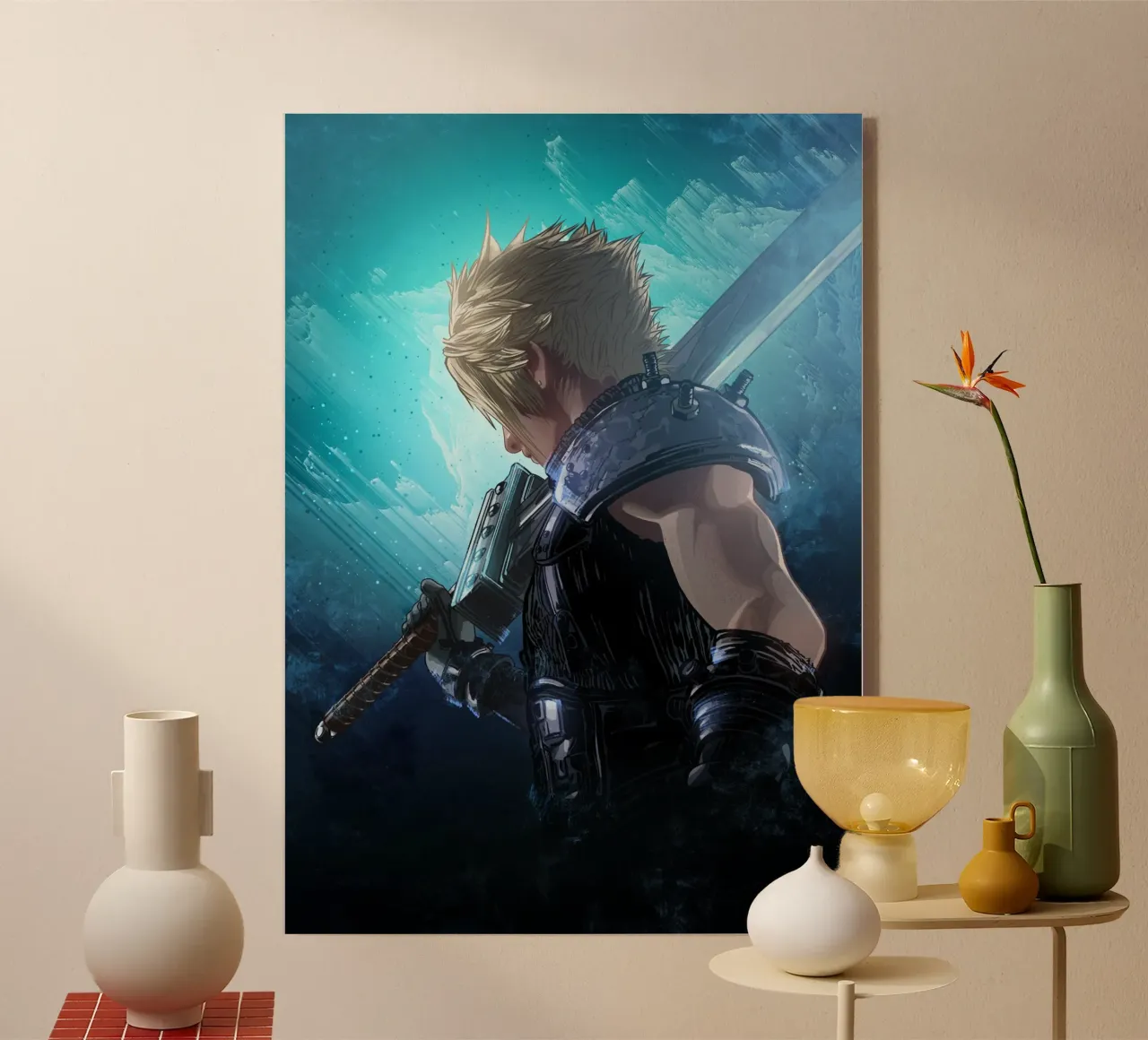 Cloud Strife plexiglass da nabakumov