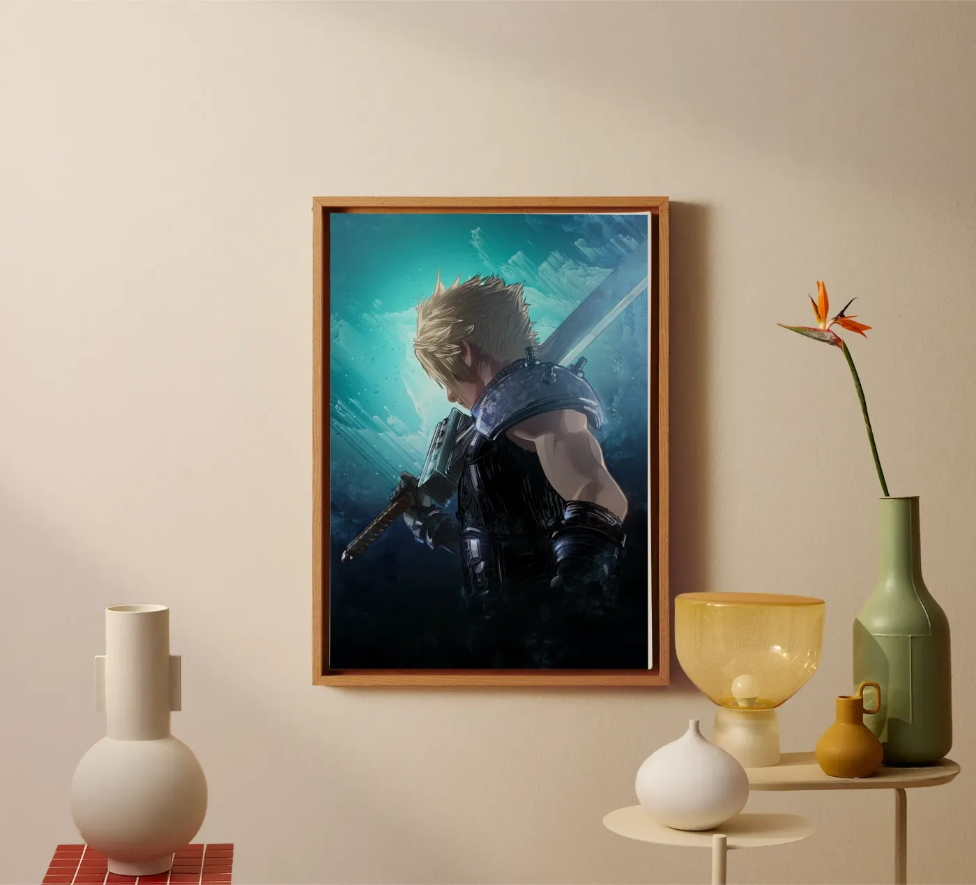 Cloud Strife canvas by nabakumov
