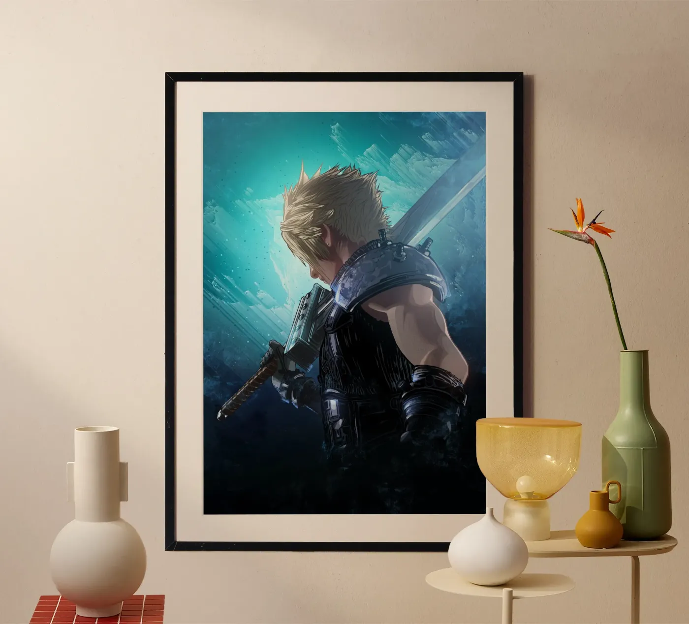 Cloud Strife poster de nabakumov
