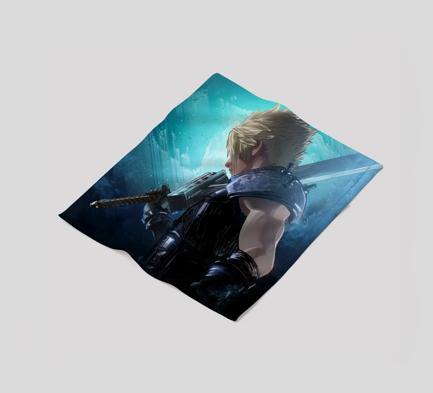 Cloud Strife fleecedeken van nabakumov