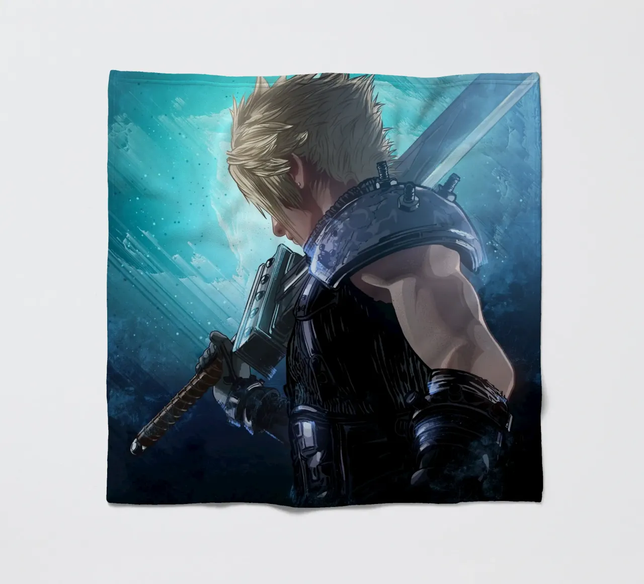 Cloud Strife fleecedeken van nabakumov