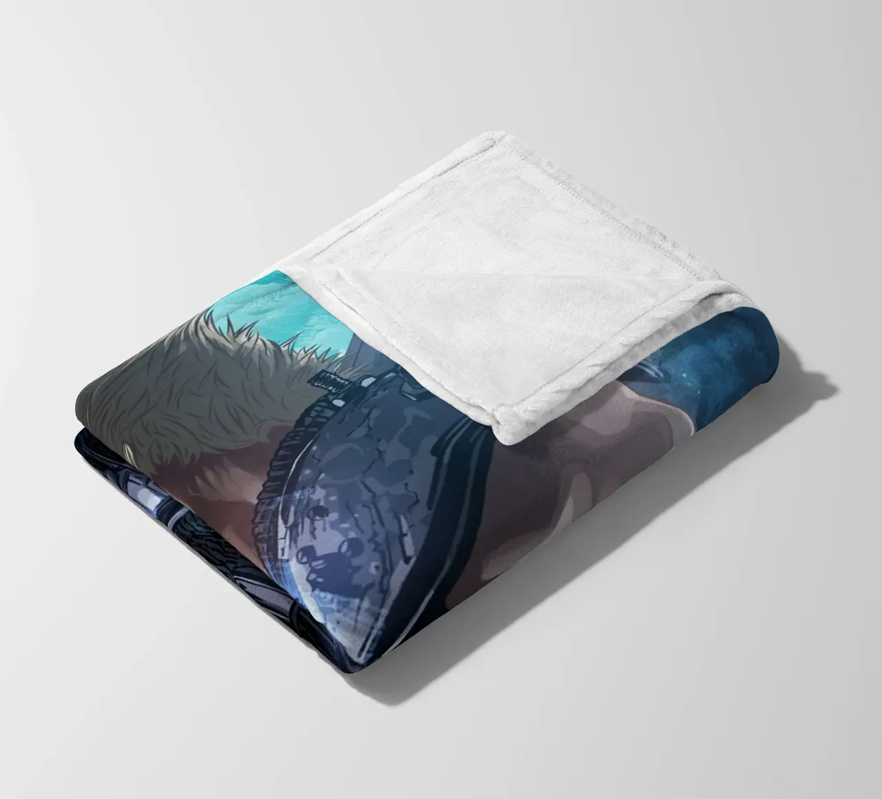 Cloud Strife fleecedeken van nabakumov